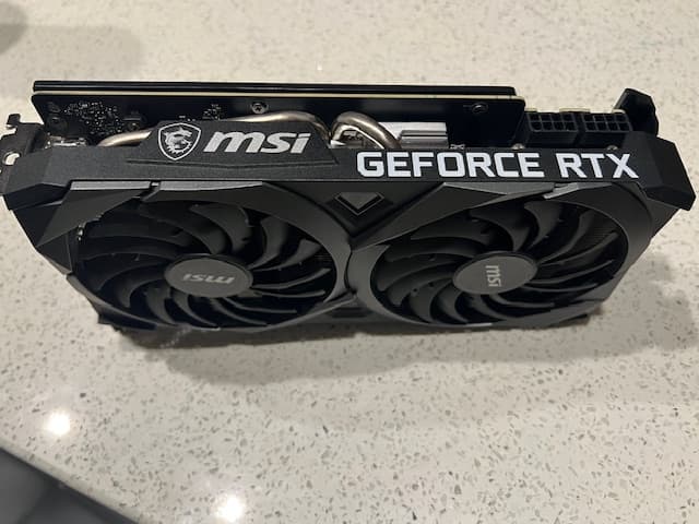 MSI Nvidia Geforce RTX 3060 Ti  8GB Ventus 2x OC Dual Fan Graphics Card