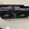 MSI Nvidia Geforce RTX 3060 Ti  8GB Ventus 2x OC Dual Fan Graphics Card