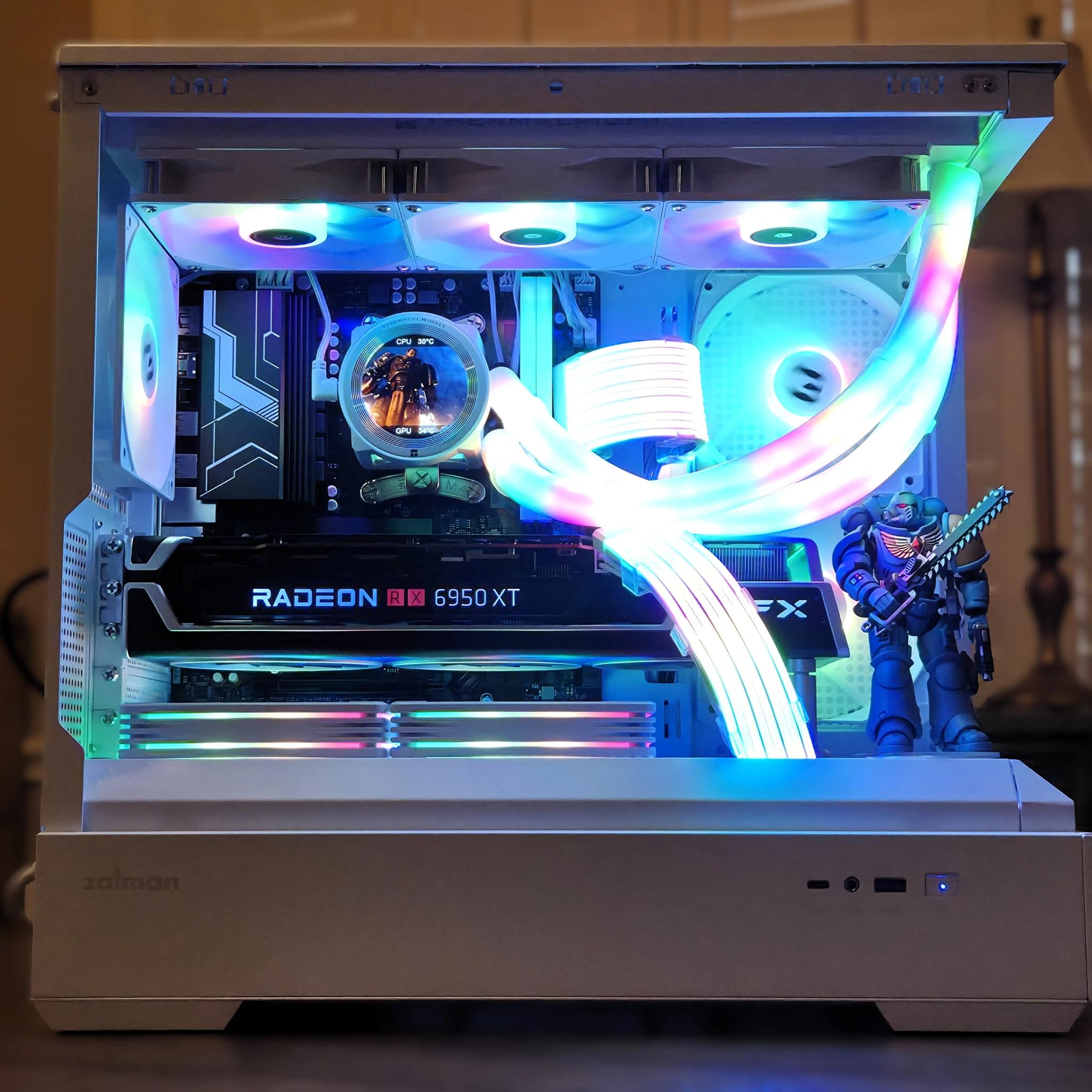🍪🥛 Oreos in Milk! 🍪🥛Ryzen 7 7700 | RX 6950 XT | 32GB DDR5 | LCD AIO | 1TB NVMe 🍪🥛