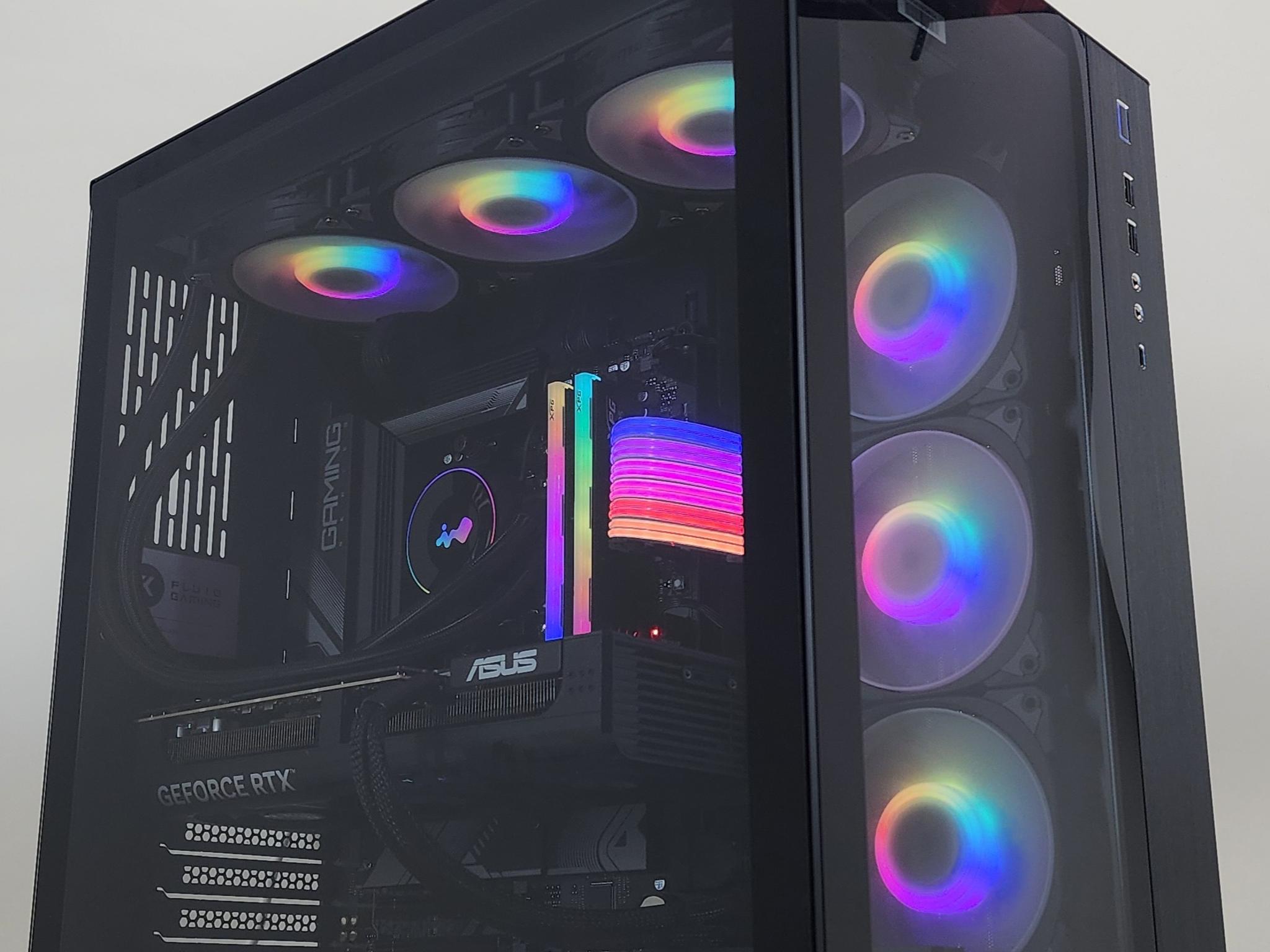 Gaming PC Ryzen 7 9850X3D 32GB RAM 2TB SSD RTX 5070 Ti 16GB Windows 11 Computer