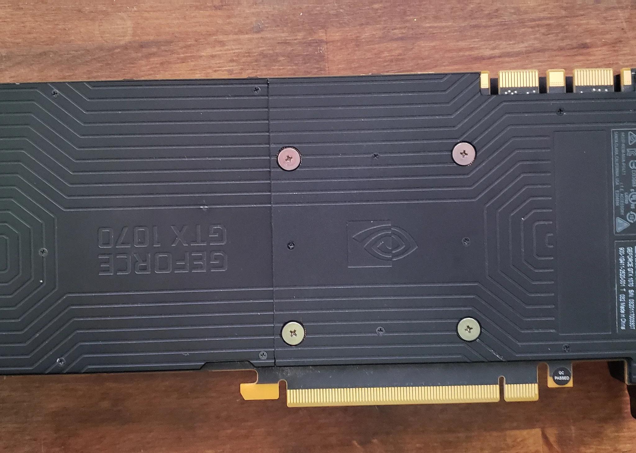 Geforce GTX 1070 FE