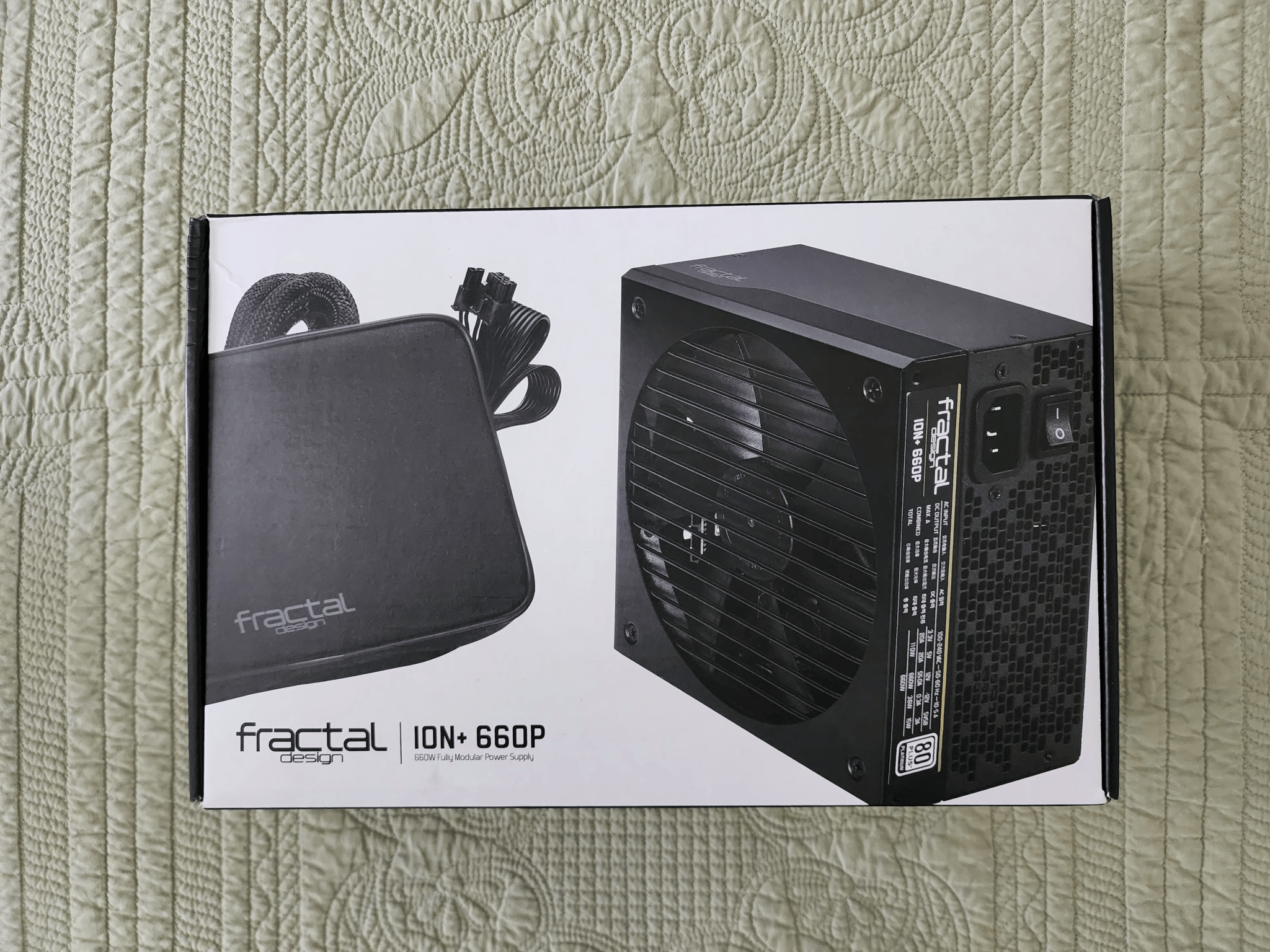 |SEALED| Fractal Design Ion+ 660W 80+ Platinum Certified Fully Modular ATX Power Supply