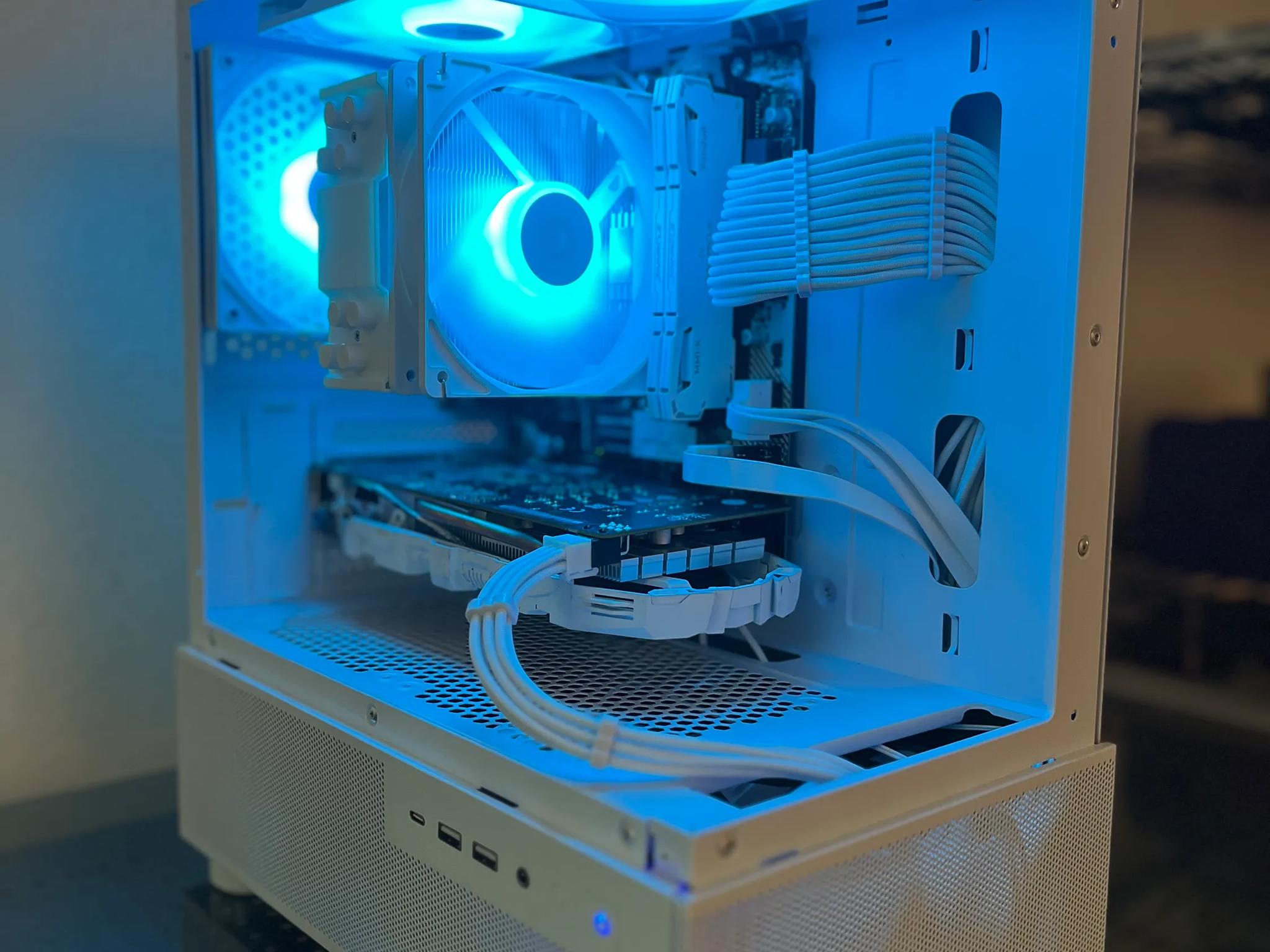 1080p White RGB Gaming PC (Ryzen 3 and GTX 1060 6GB)