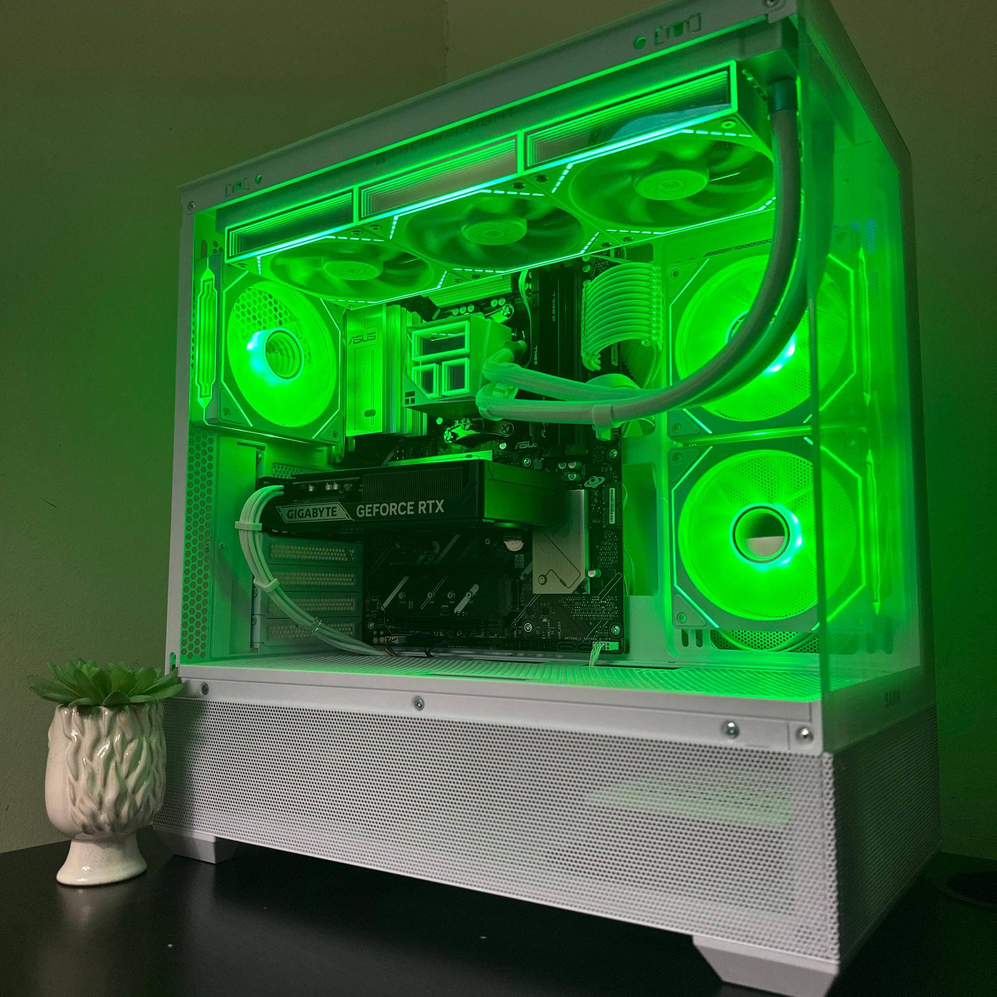 White WiFi Gaming PC | R5 7600x | RTX 5060 Ti | 1TB SSD