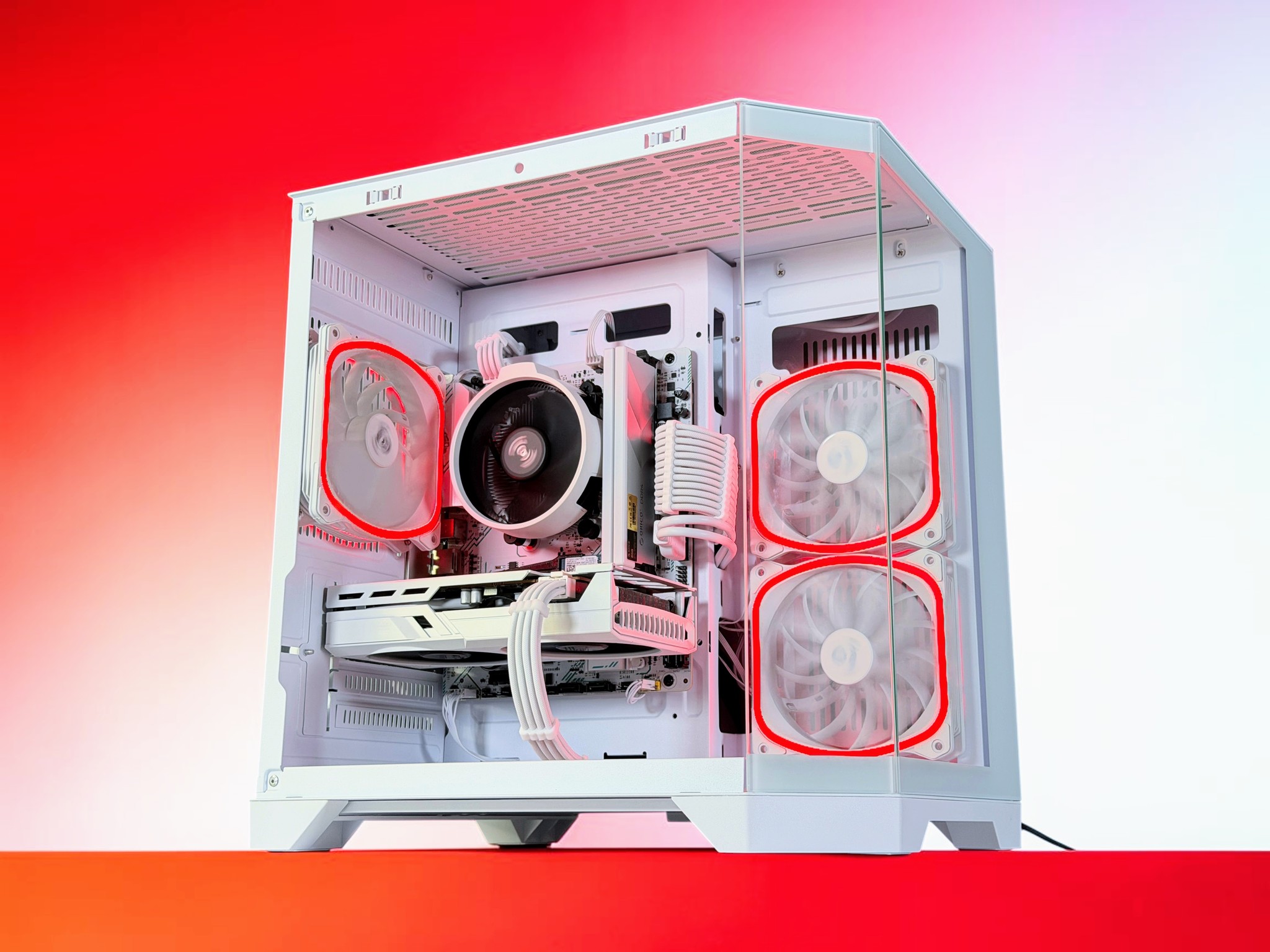 ❄️🐻‍❄️Polar 🌨️Gaming PC🌨️ AMD RX 580 8GB🌨️ AMD Ryzen 7 1700 8core🌨️ 16GB DDR4🌨️ 628GB SSD