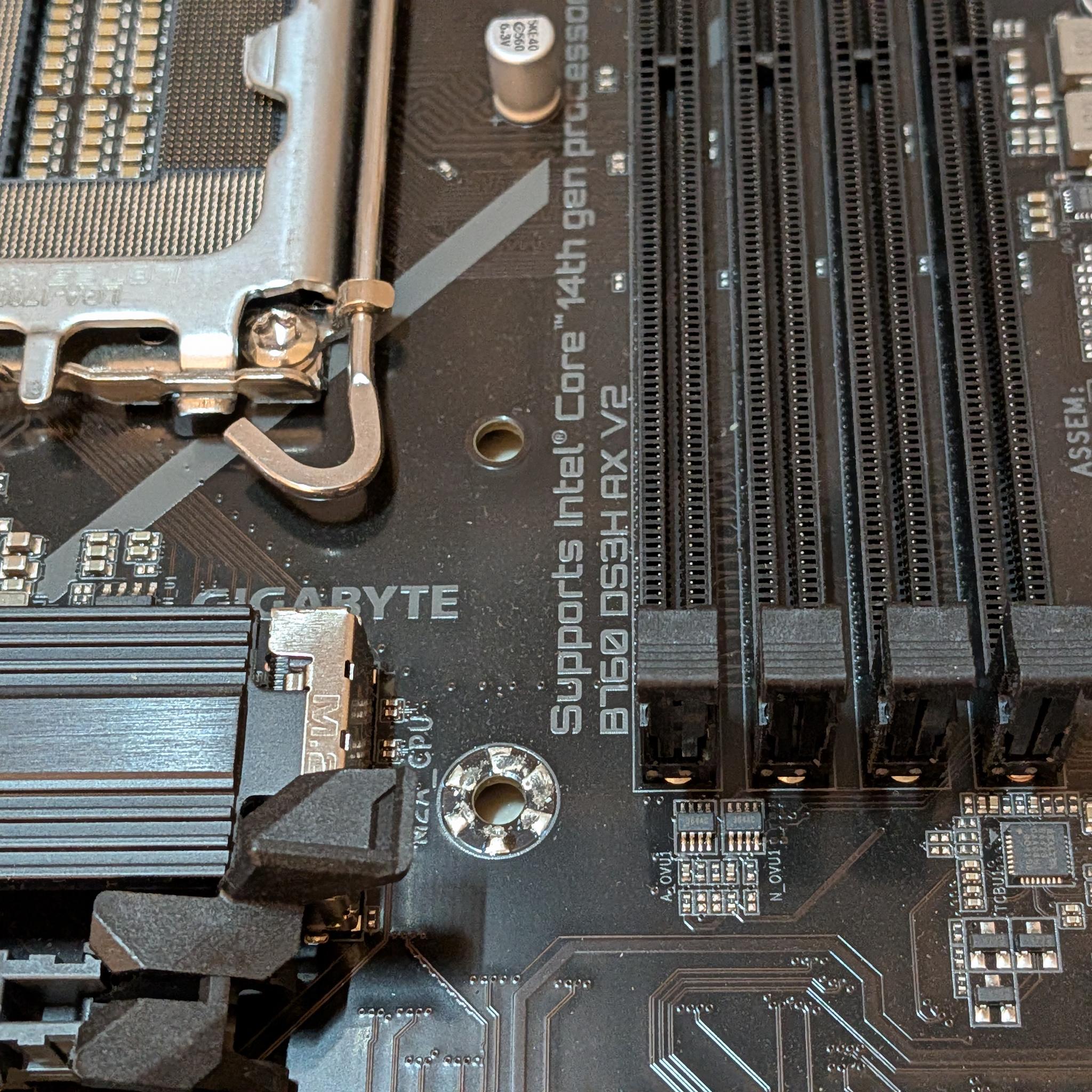 GIGABYTE B760 DS3H AX V2 DDR5 ATX Motherboard – Intel LGA1700 12th/13th/14th Gen – WiFi