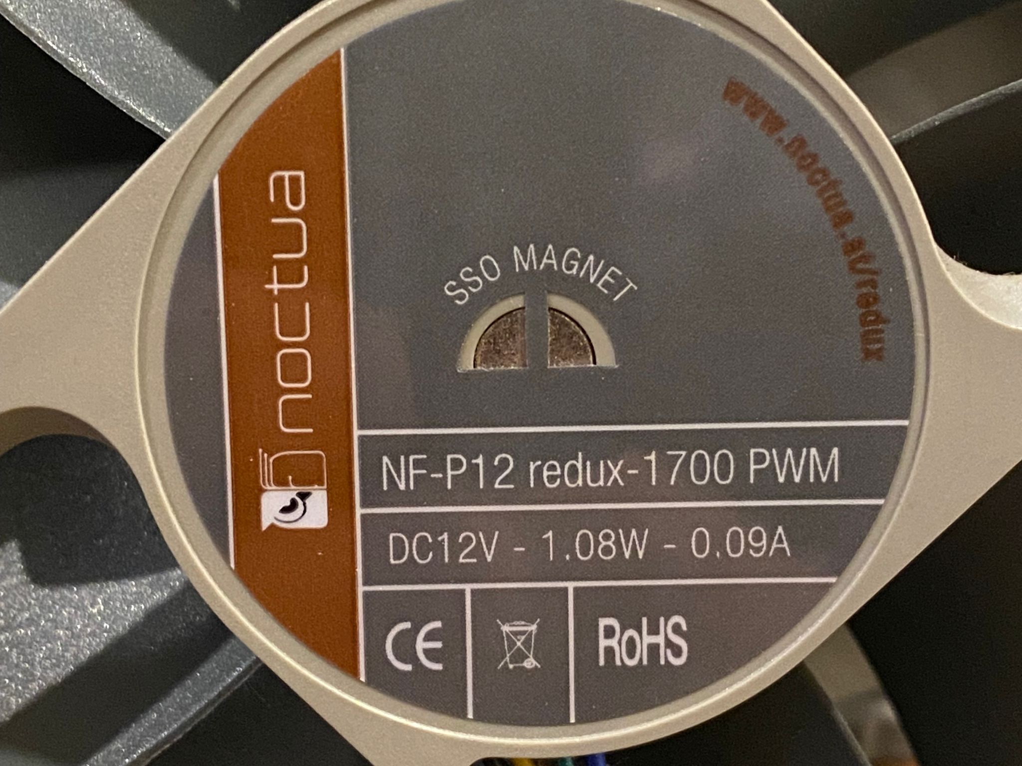 8-Pack Bundle of Noctua NF-P12 redux-1700PWM Fans