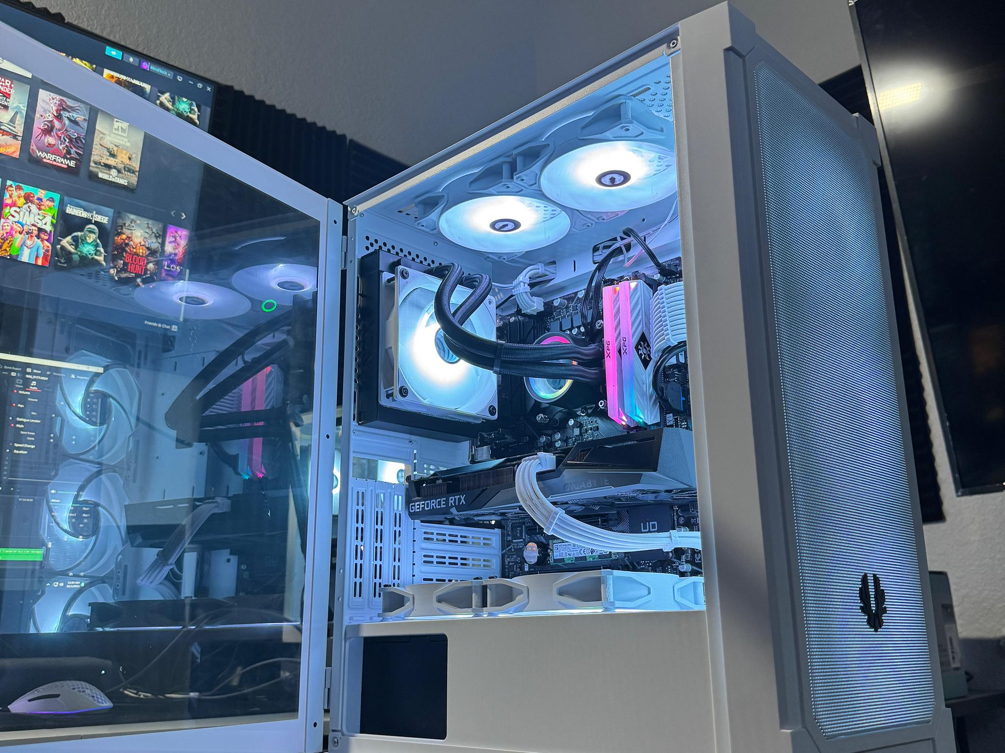 White RTX Gaming PC - i5 10400F - RTX 3060