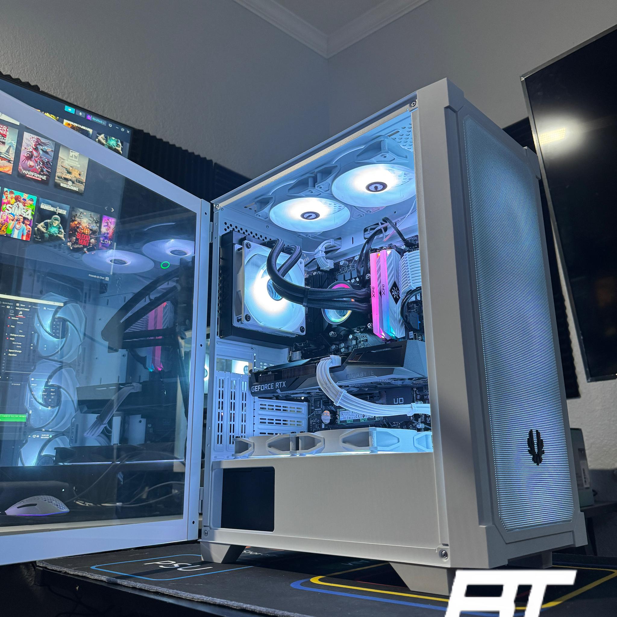 White RTX Gaming PC - i5 10400F - RTX 3060