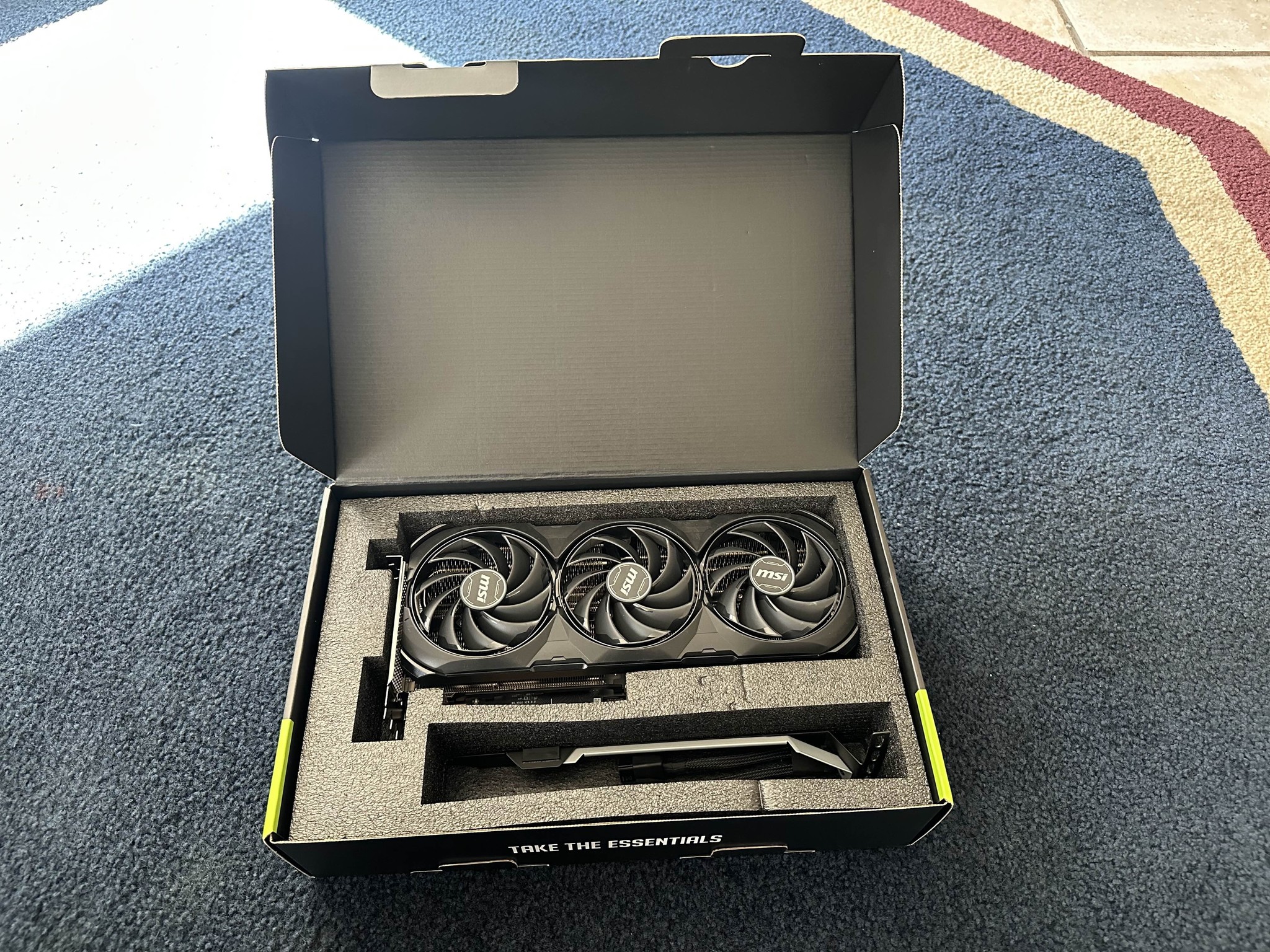 MSI GeForce RTX 4070 Ti Super Ventus 3X Black OC – 16GB GDDR6X