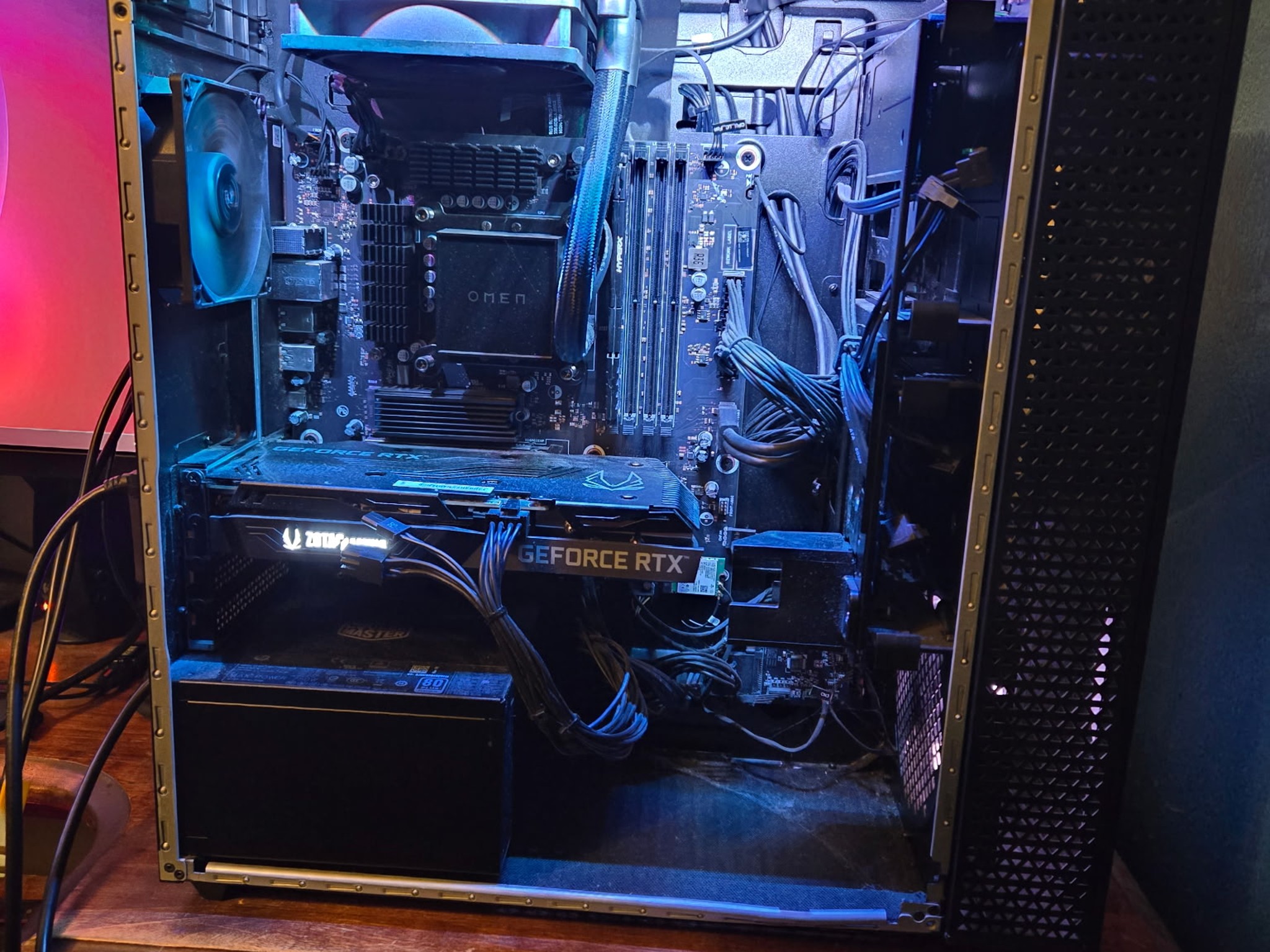 Hp omen pc, liquid cooled