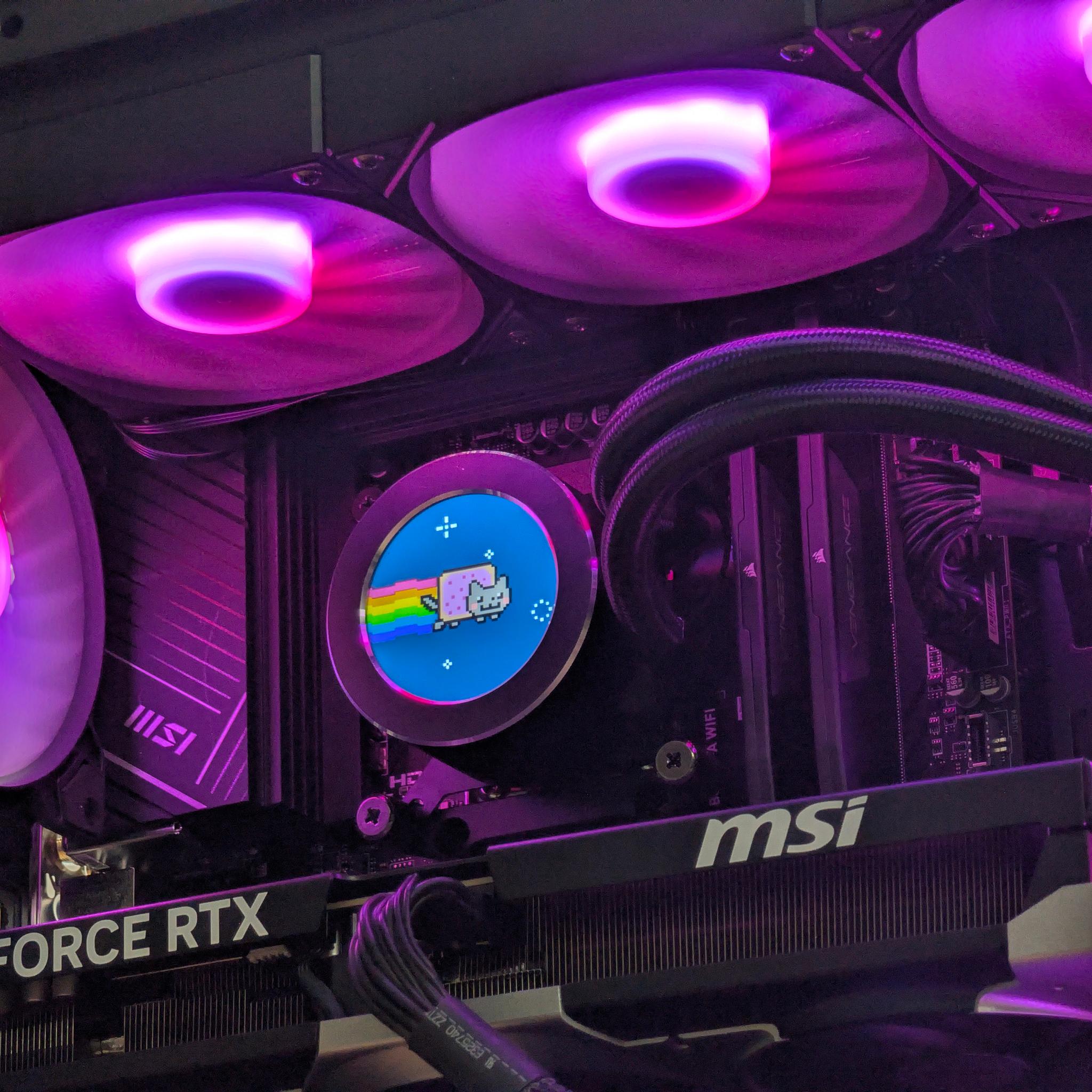 🌈🖤Ryzen 9 7900x | RTX 5070Ti | 32GB DDR5 | 2TB SSD | Gaming PC🖤🌈