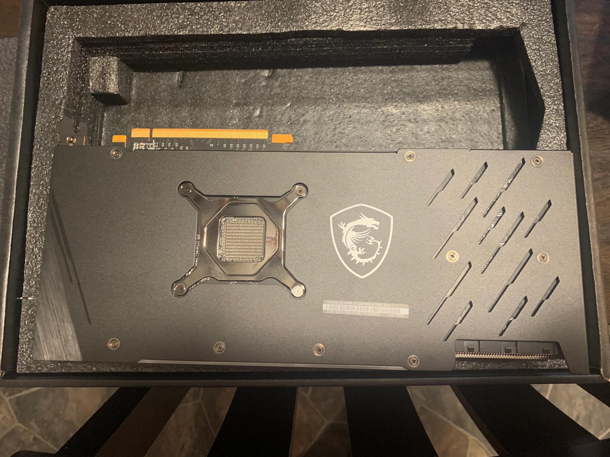 MSI Gaming X Trio RX 6950 XT LNIB Like New In Box!