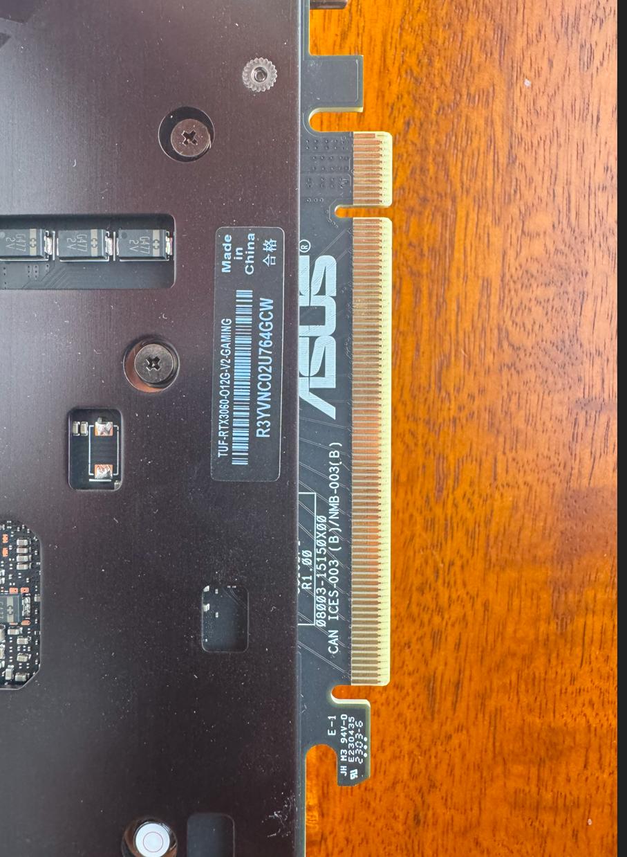 Asus TUF RTX 3060 12GB OC