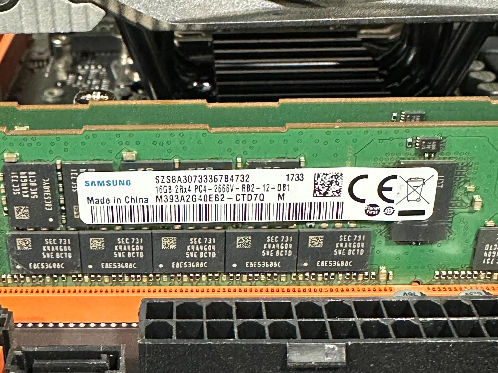 Motherboard, CPU, RAM, Cooler Combo