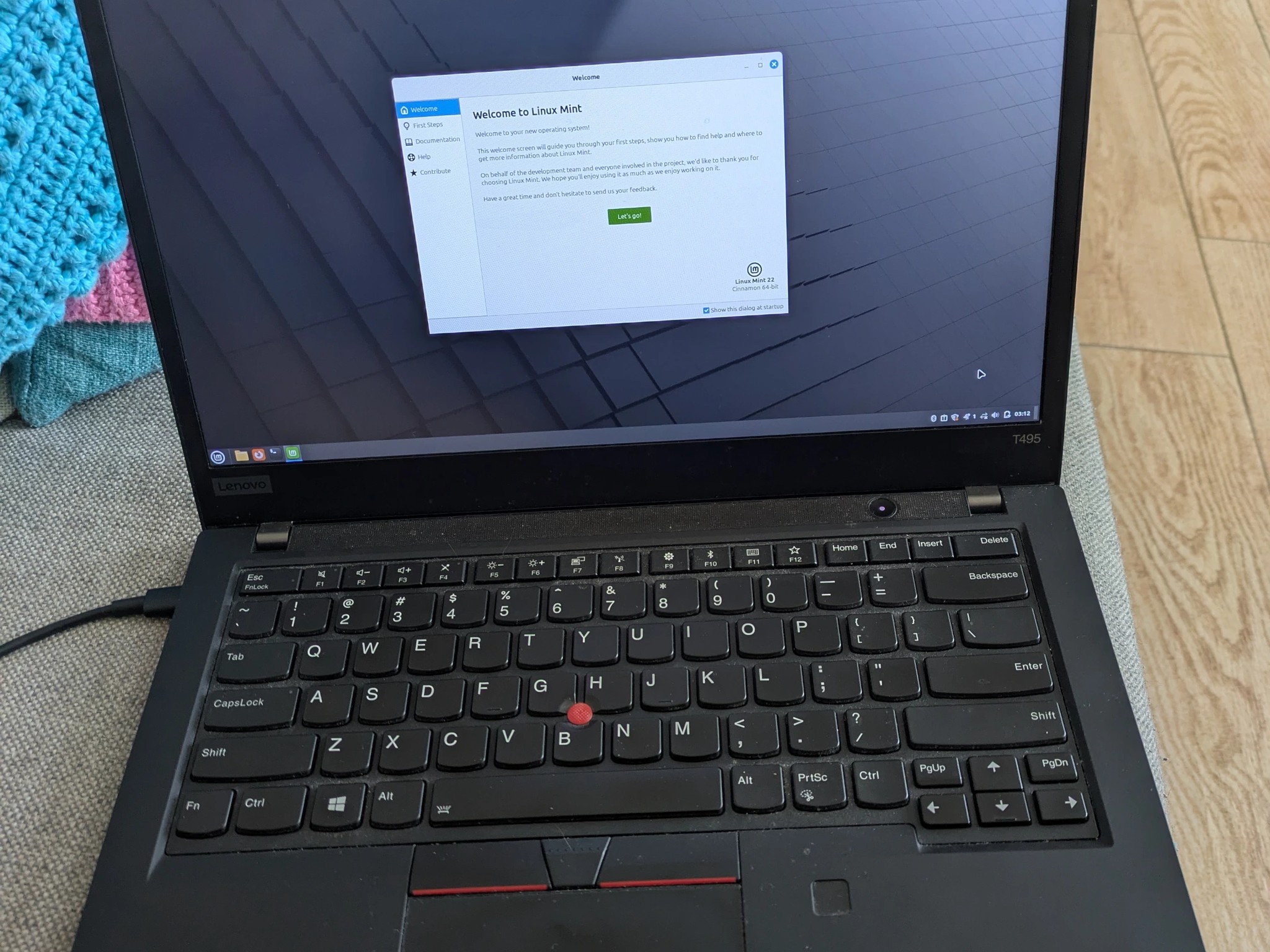 Lenovo Thinkpad T495 Ryzen 3500U / 512GB SSD / 12GB RAM / Linux Mint