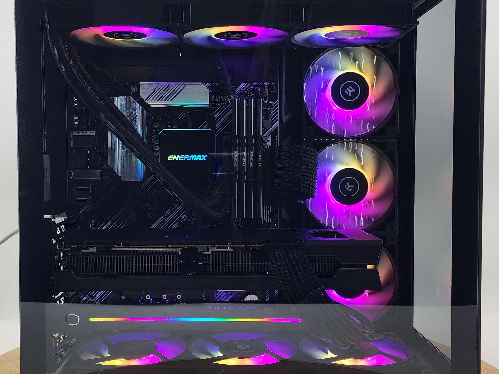 Gaming PC Ryzen 7 5700X3D 32GB RAM 1TB SSD RX 6900 XT 16GB Windows 11 Computer