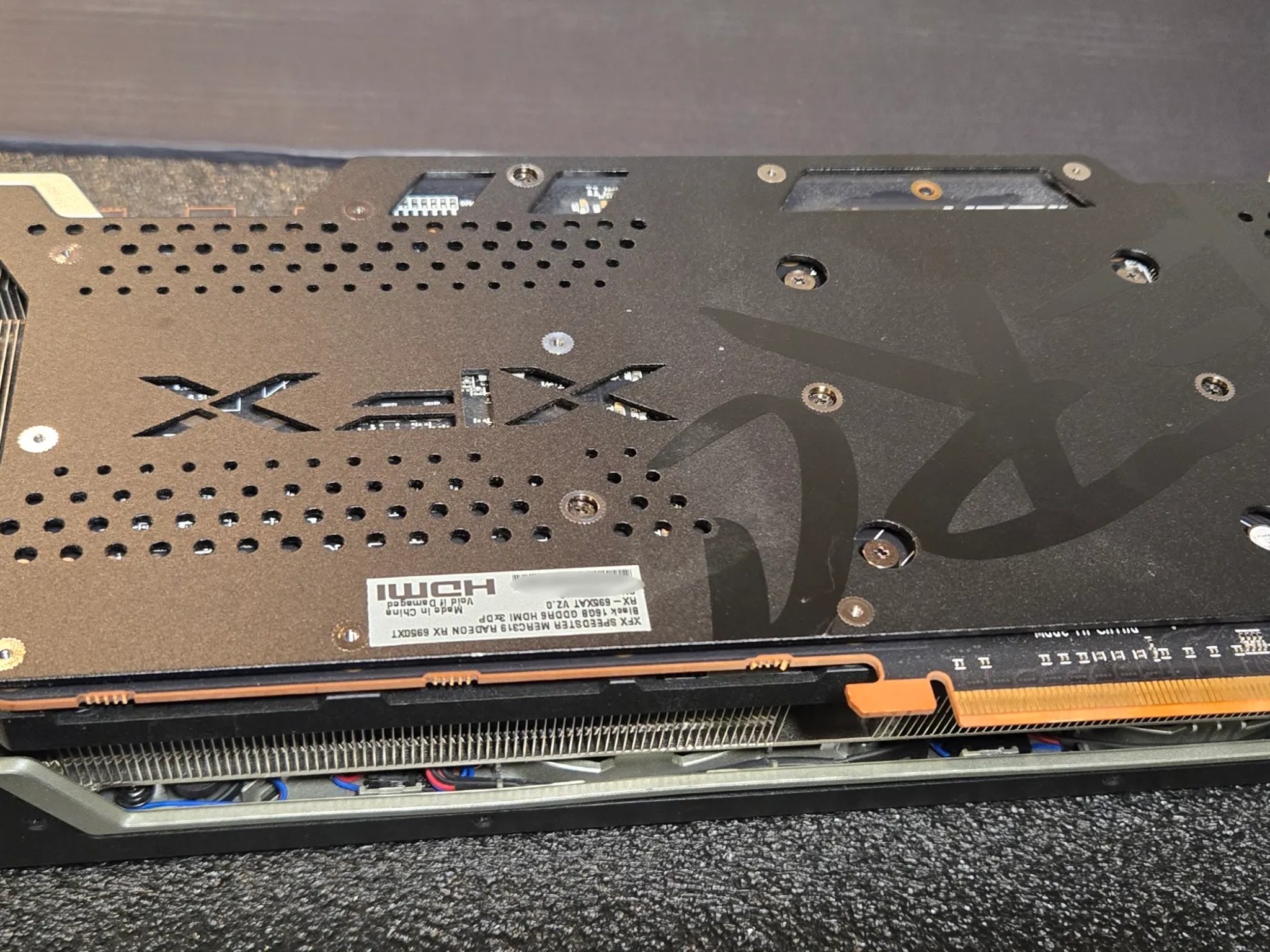 XFX Speedster MERC 319 AMD Radeon RX 6950 XT 16GB GD6 Black Gaming Graphics Card