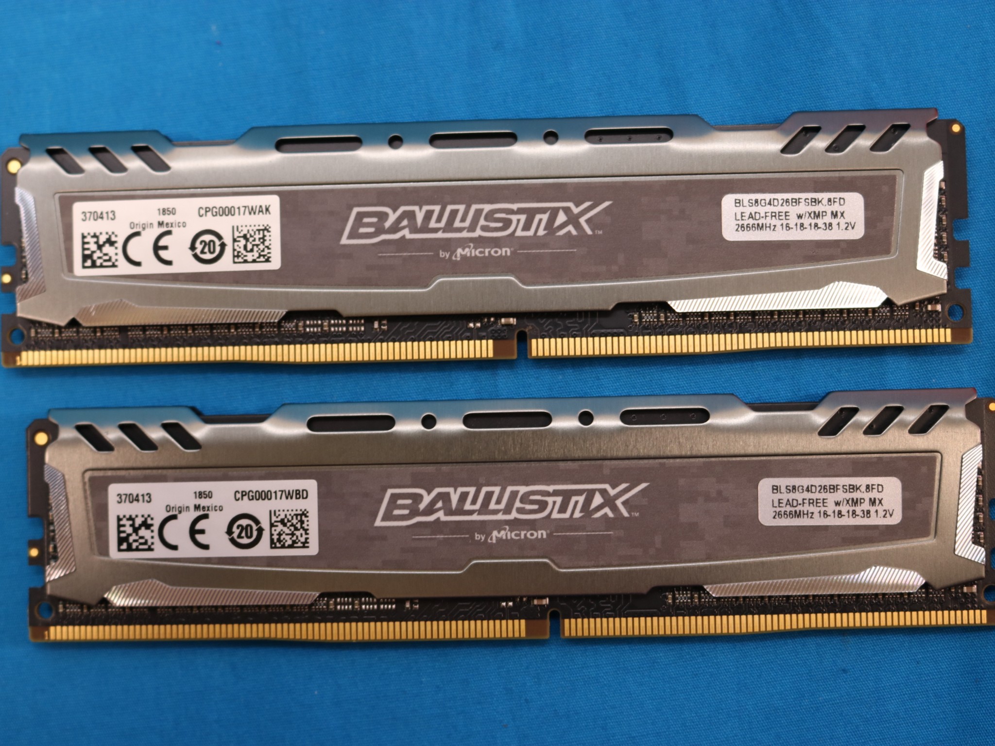 Crucial Ballistix Sport 16GB (2x8GB) DDR4 2666MHz CL16 1.2V Desktop RAM - 4136166119