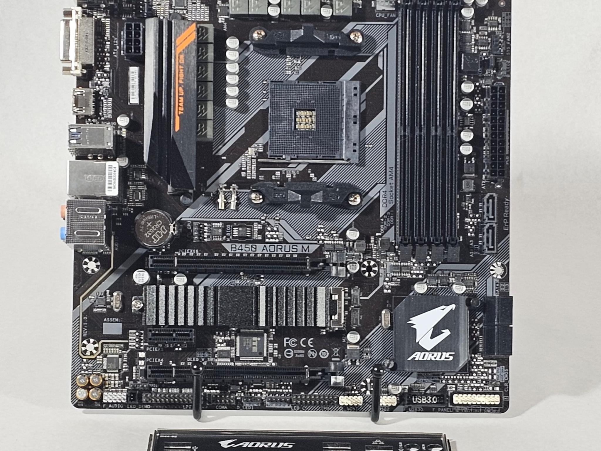 B450 Aorus M AMD AM4 DDR4 mATX Motherboard