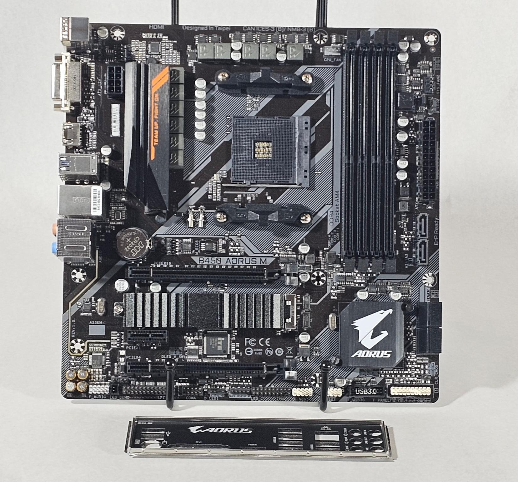 B450 Aorus M AMD AM4 DDR4 mATX Motherboard