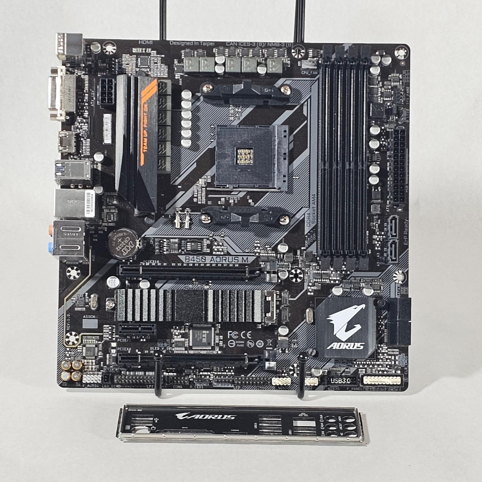 B450 Aorus M AMD AM4 DDR4 mATX Motherboard