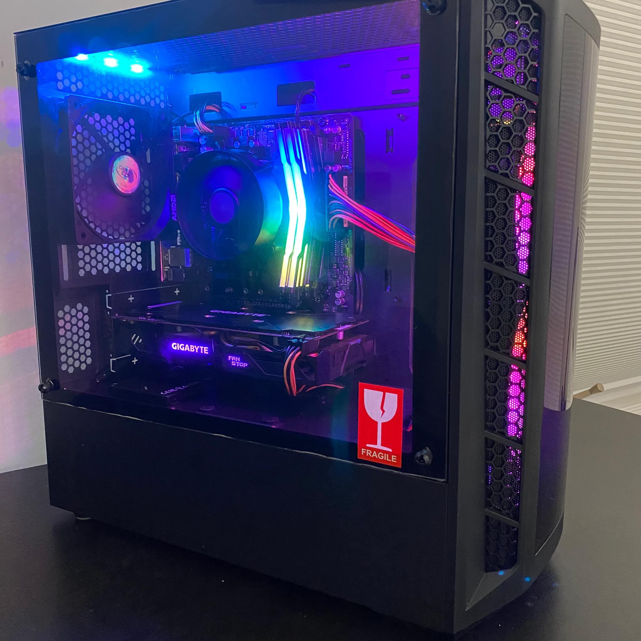 RX 480 Ryzen 5 Gaming/Streaming PC.