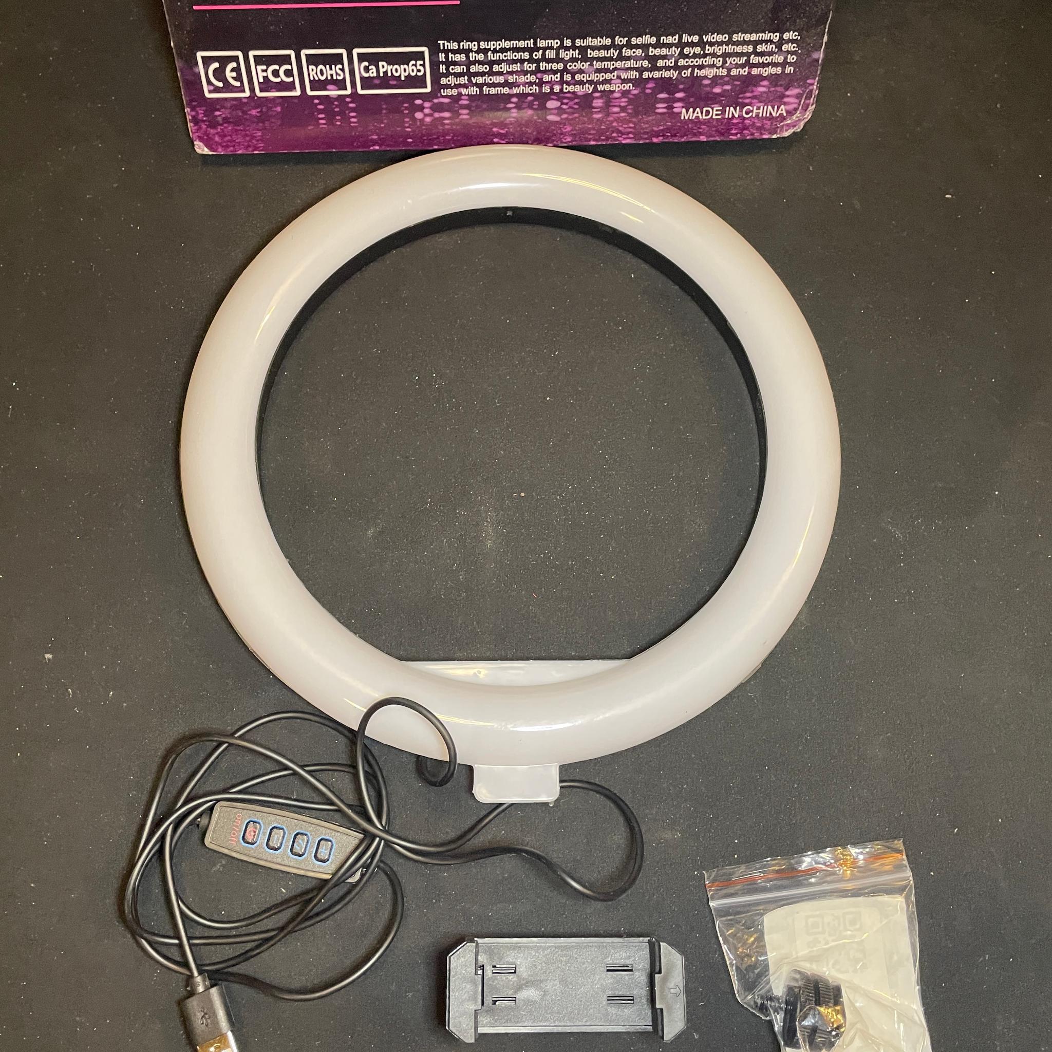 10 Inch Ring Light With Accessoires