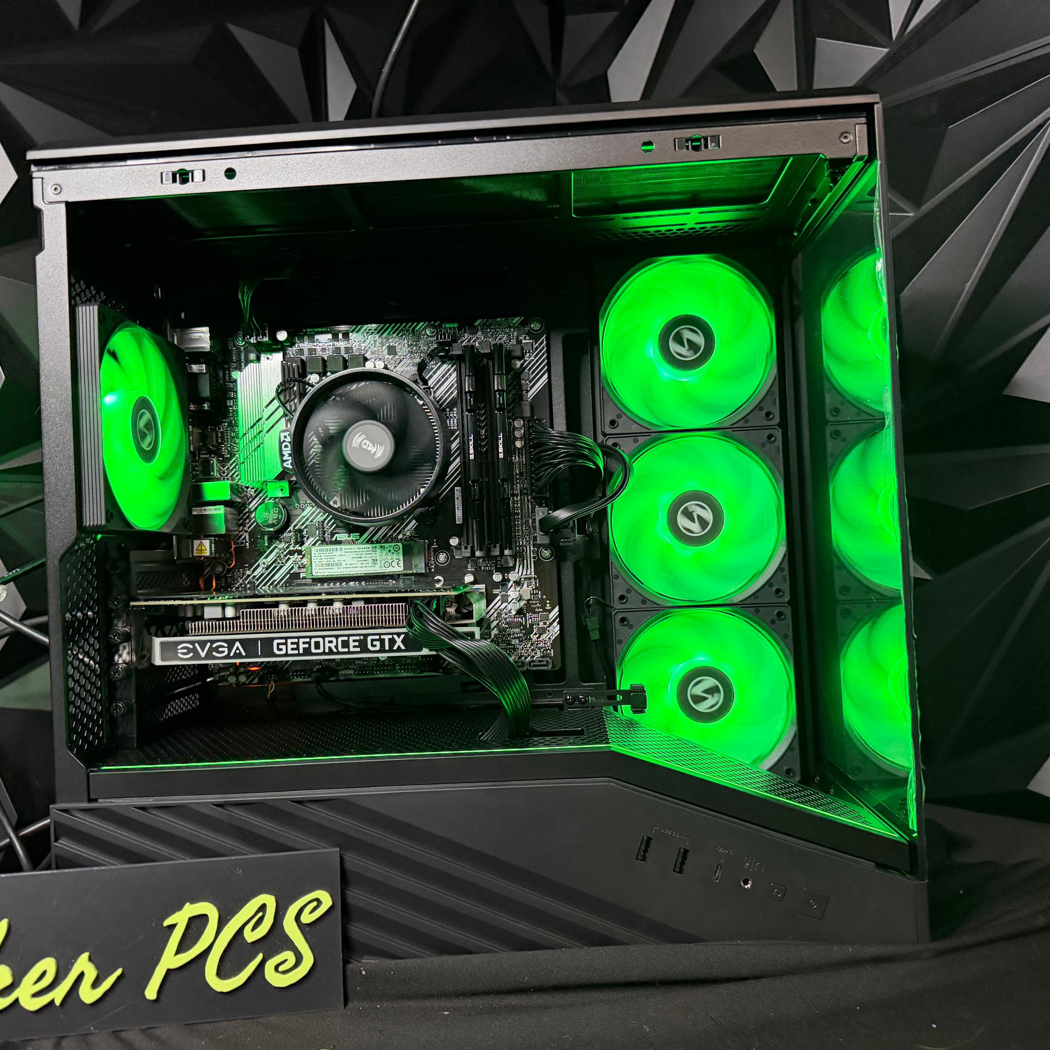 💸😈 THE BUDGET BADDIE 😈💸 GeForce GTX 1660 Ti Custom Gaming PC - Ryzen 5 5500