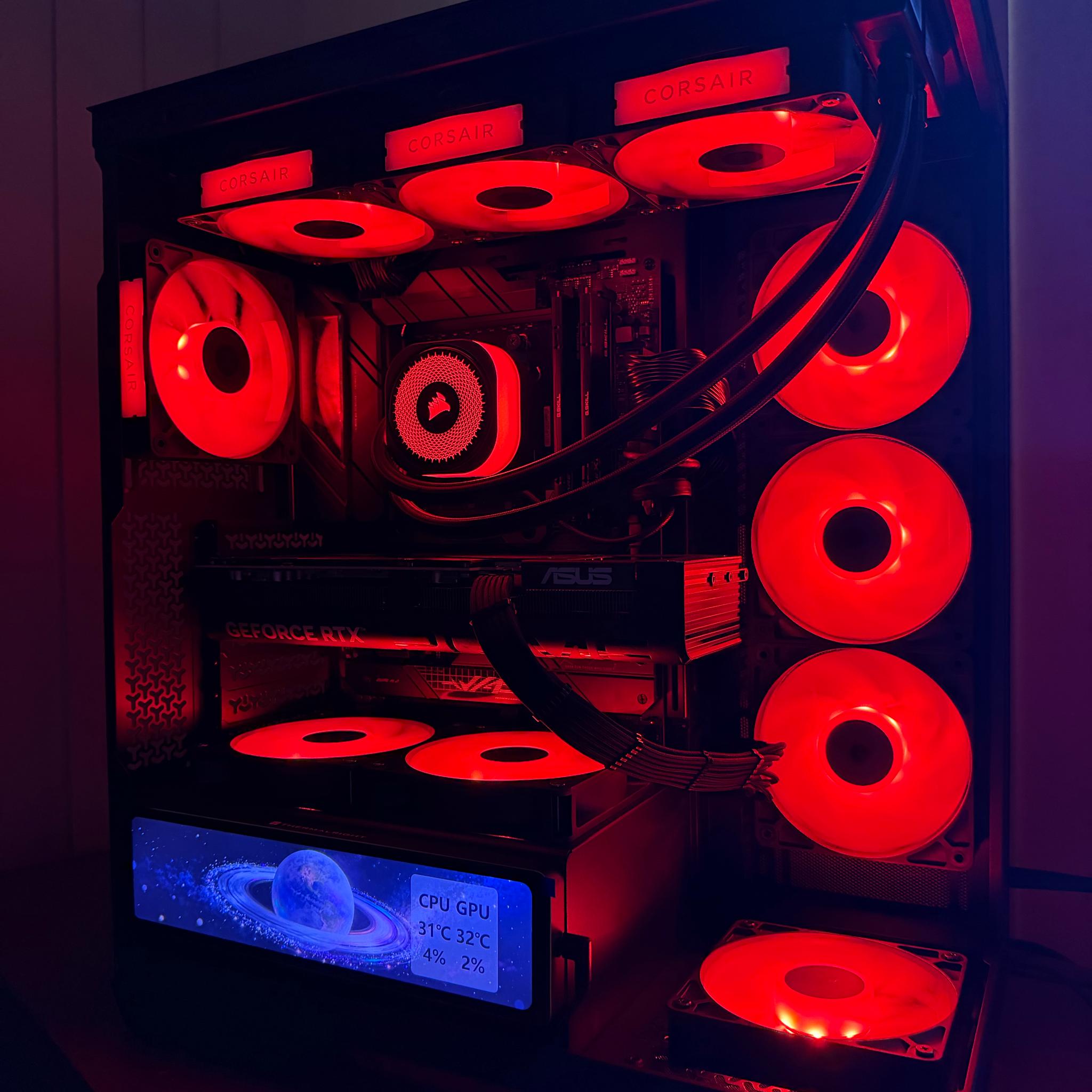 "Event Horizon" Ryzen 7 7800X3D, RTX 5070 Ti 16GB, 32GB DDR5-6000, 2TB Gen4 NVMe, 11.3" LCD Display