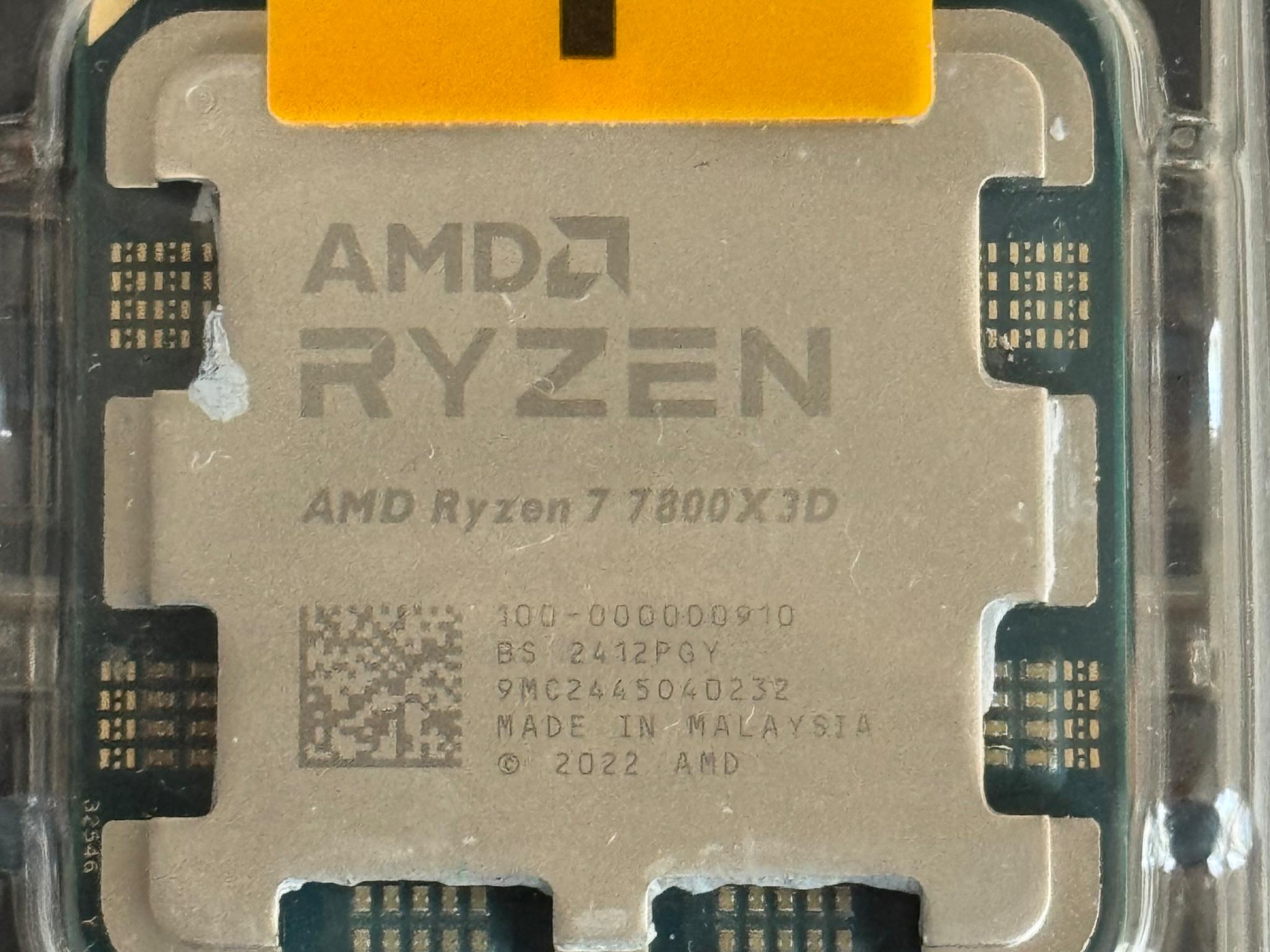 Ryzen 7800x3D