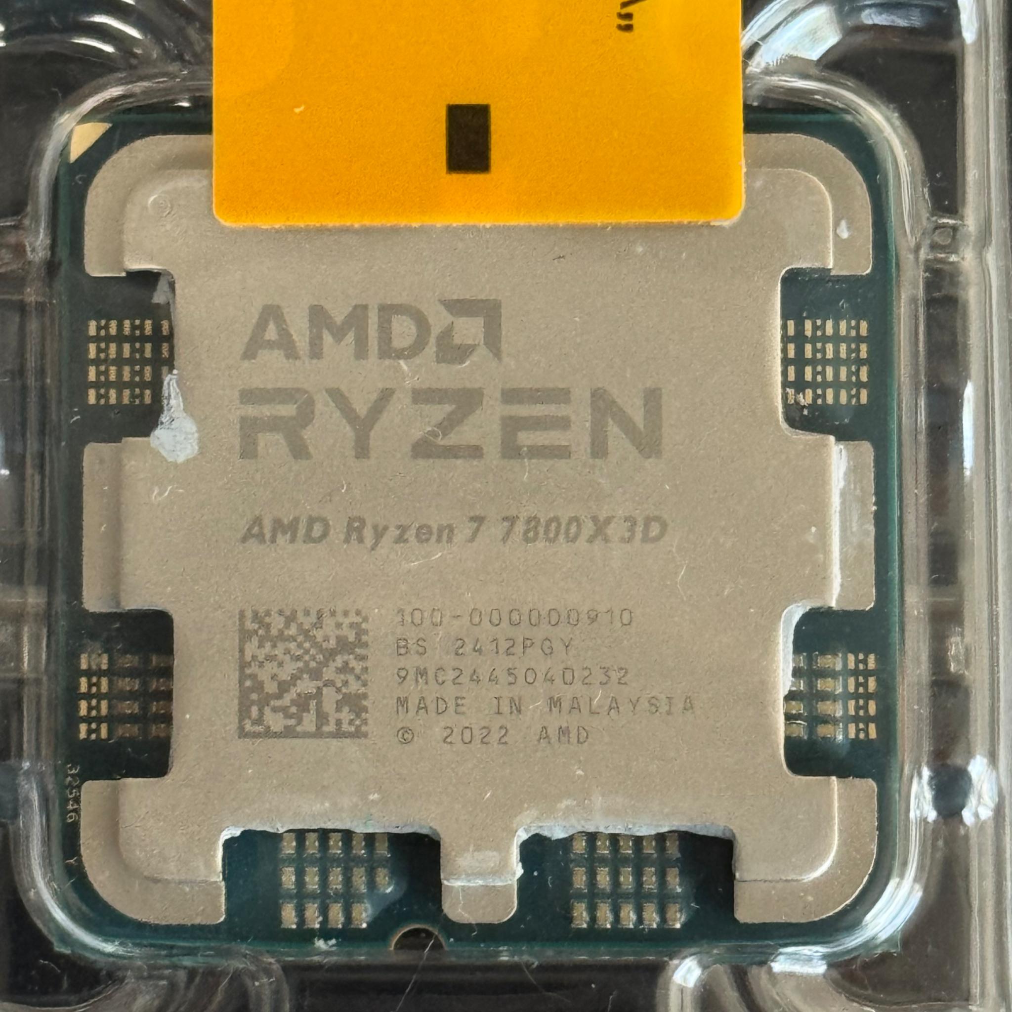 Ryzen 7800x3D