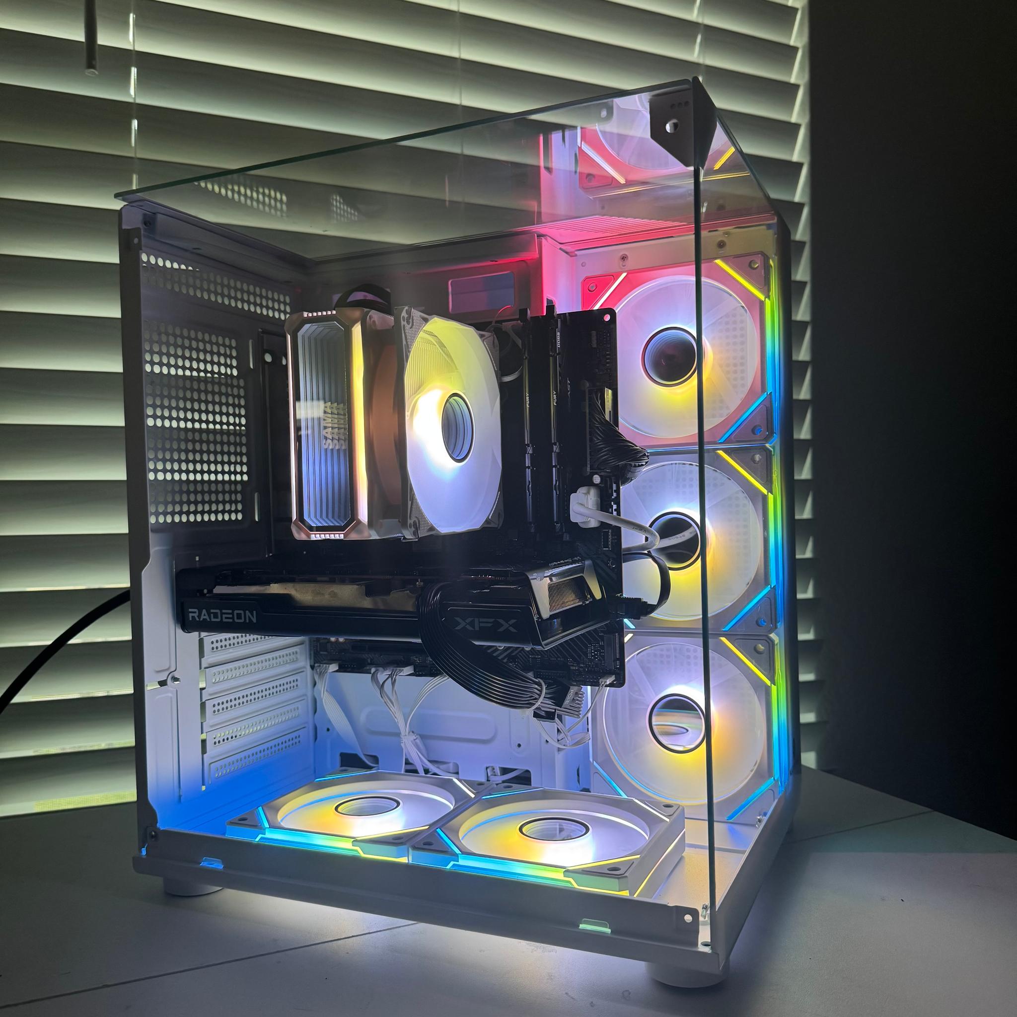 Custom build gaming pc |AMD Ryzen 5 8500G  Ddr5 16GB  Gen4 512GB nvme 1TB additional storage