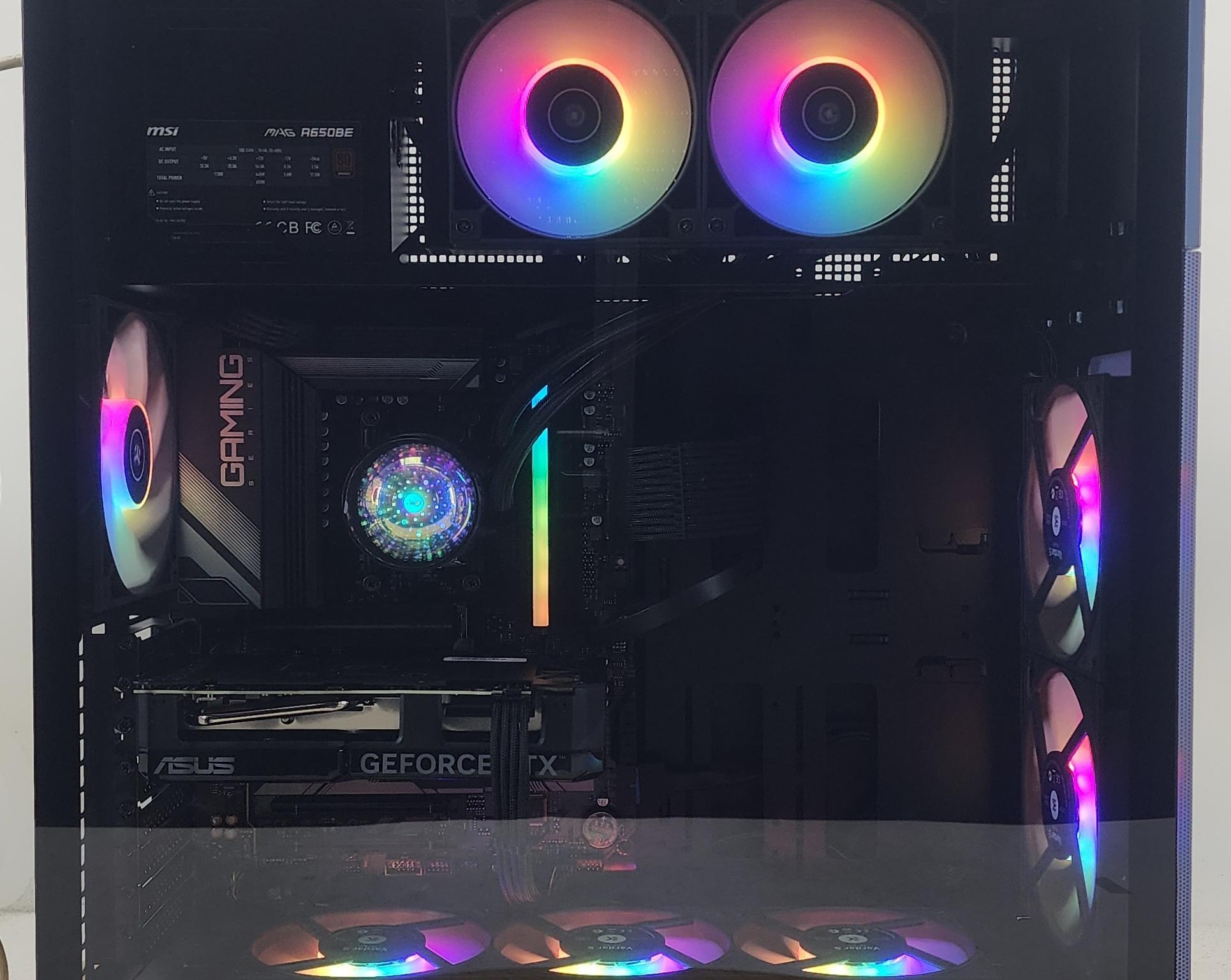Gaming PC Ryzen 7 7700X 16GB RAM 1TB SSD RTX 4060 Ti 16GB Windows 11 Computer