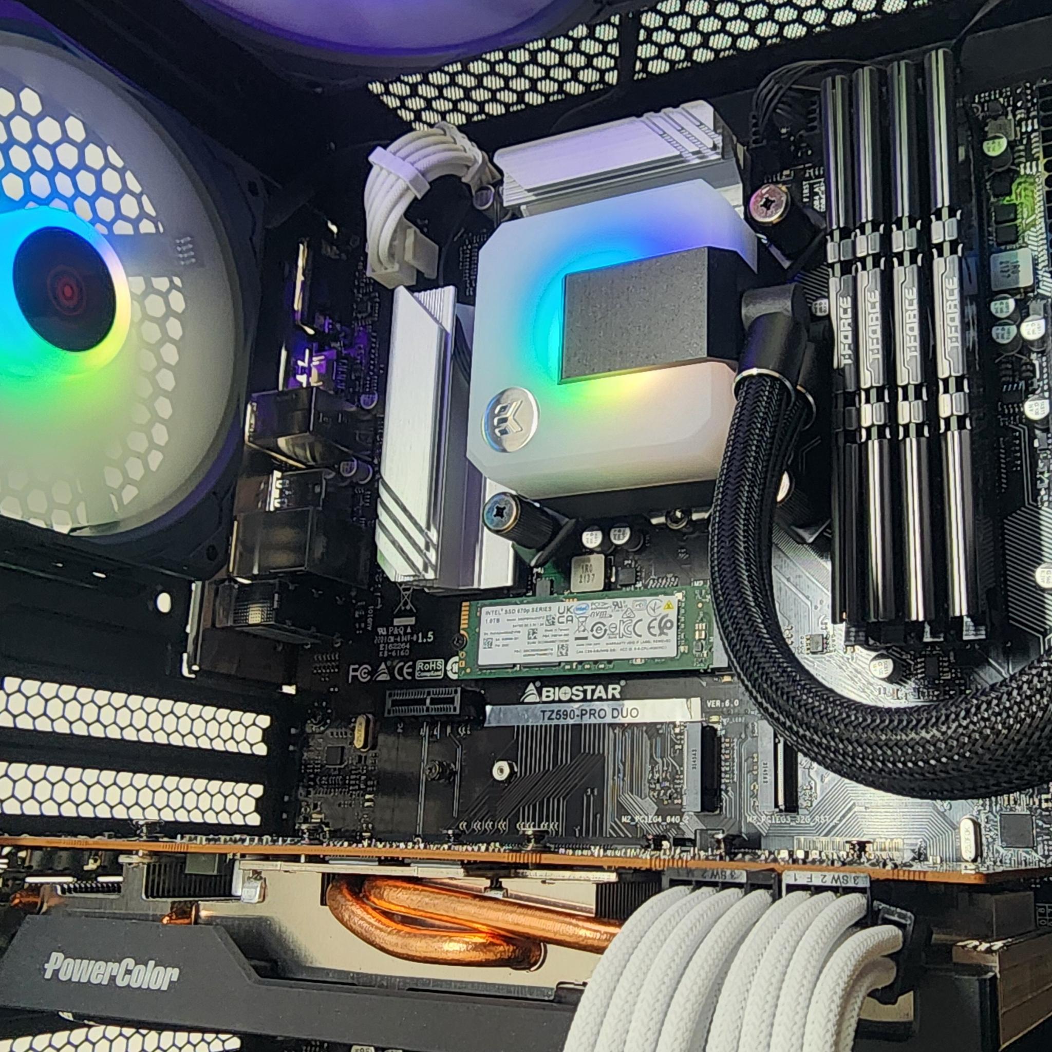 Gaming PC i7-11700KF 32GB RAM 1TB SSD RX 6700 10GB Windows 11 Computer