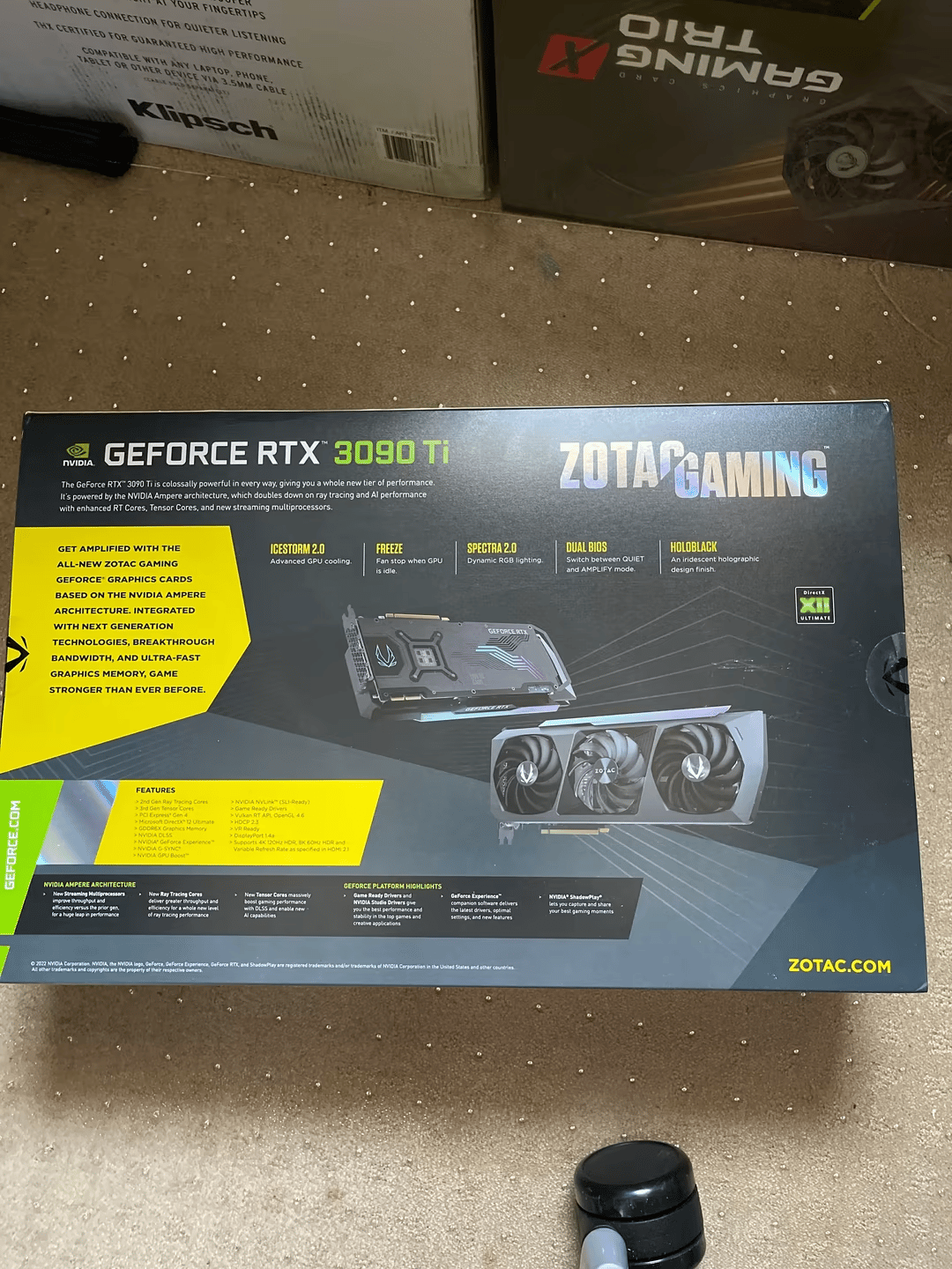 Brand new Zotac 3090 ti 