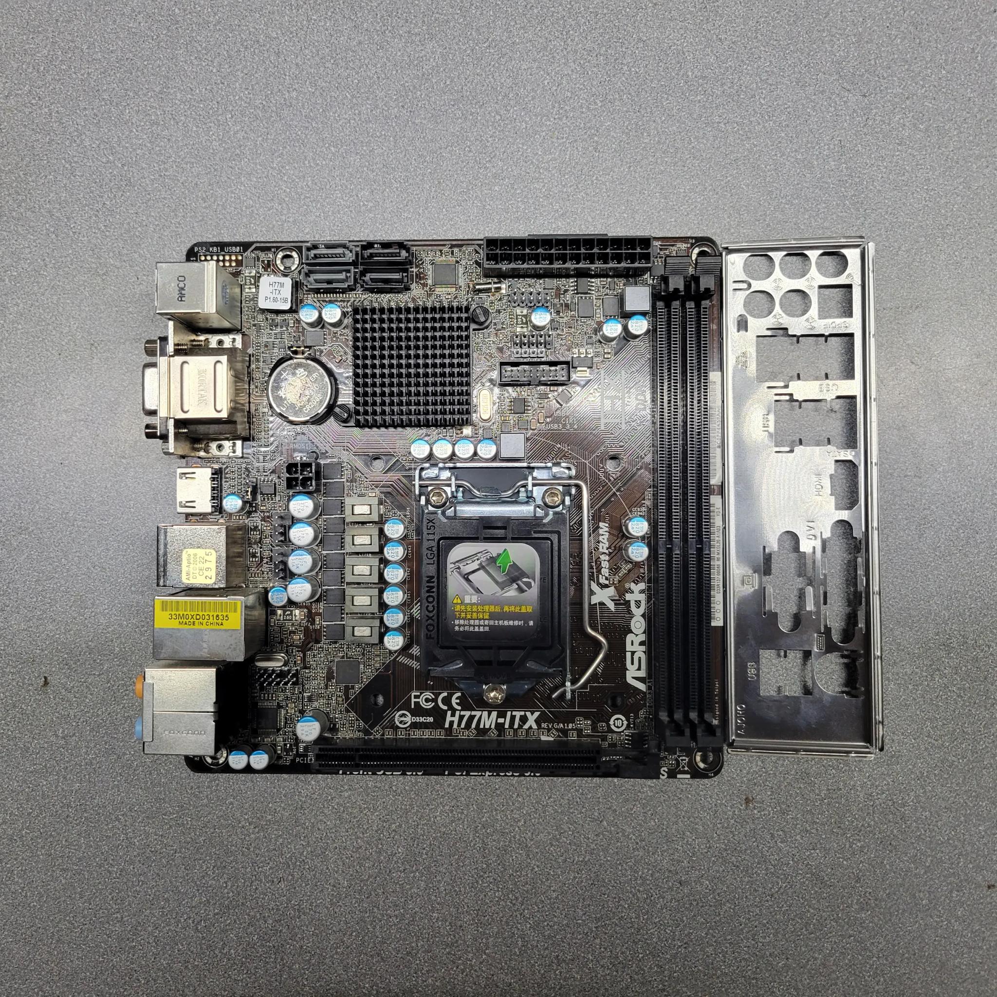 ASRock H77M-ITX Mini ITX LGA1155 Motherboard
