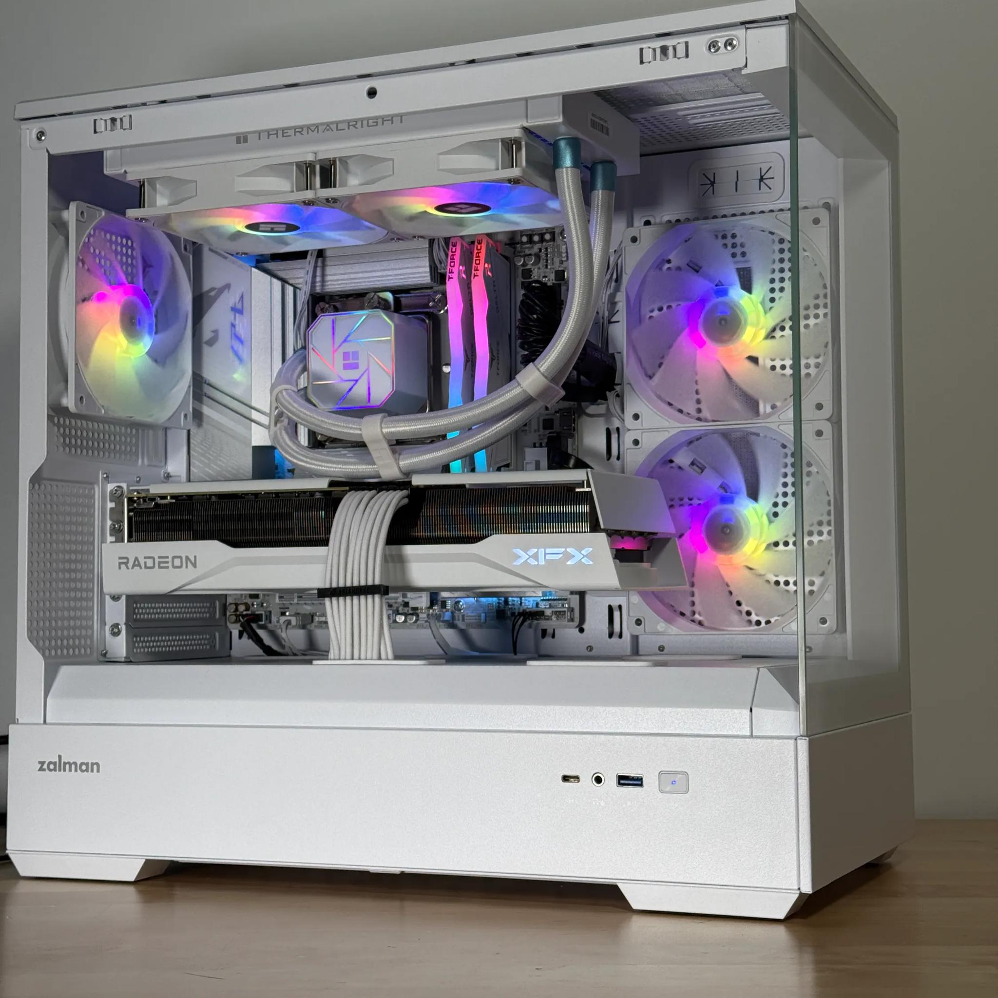 RX 9070 and Intel Core Ultra 7 265k