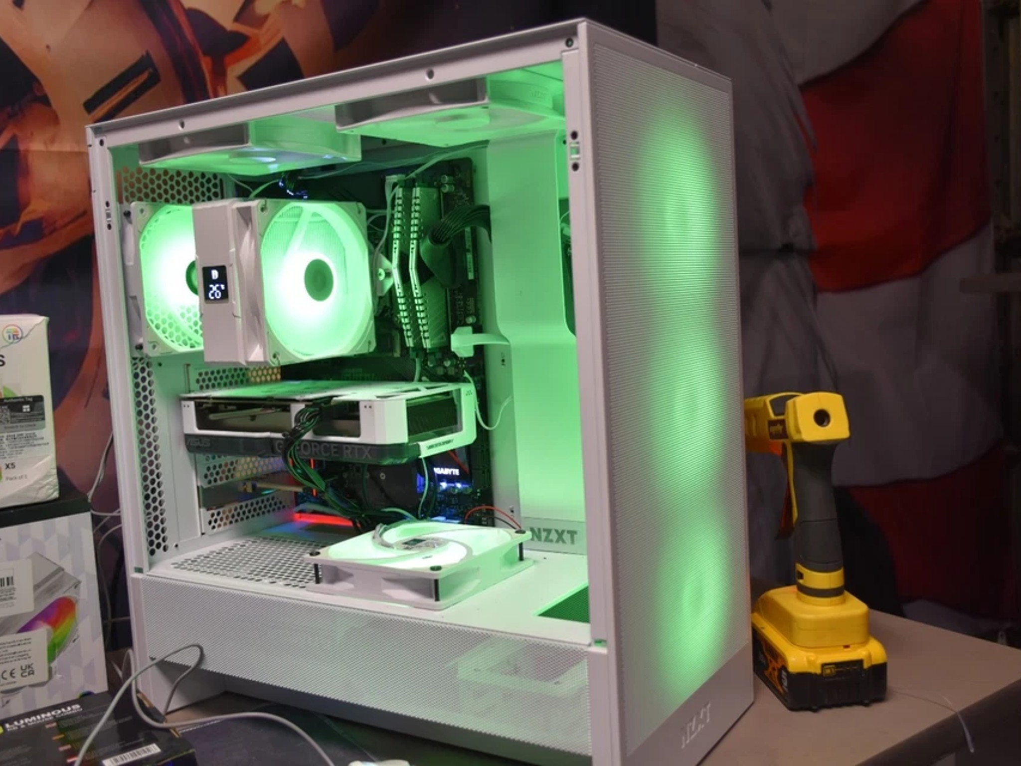 GAMING PC Intel I 5 9400 9th GEN RAM 16 GB GPU RTX 4060 8 GB NVME 1TB ALL RGB