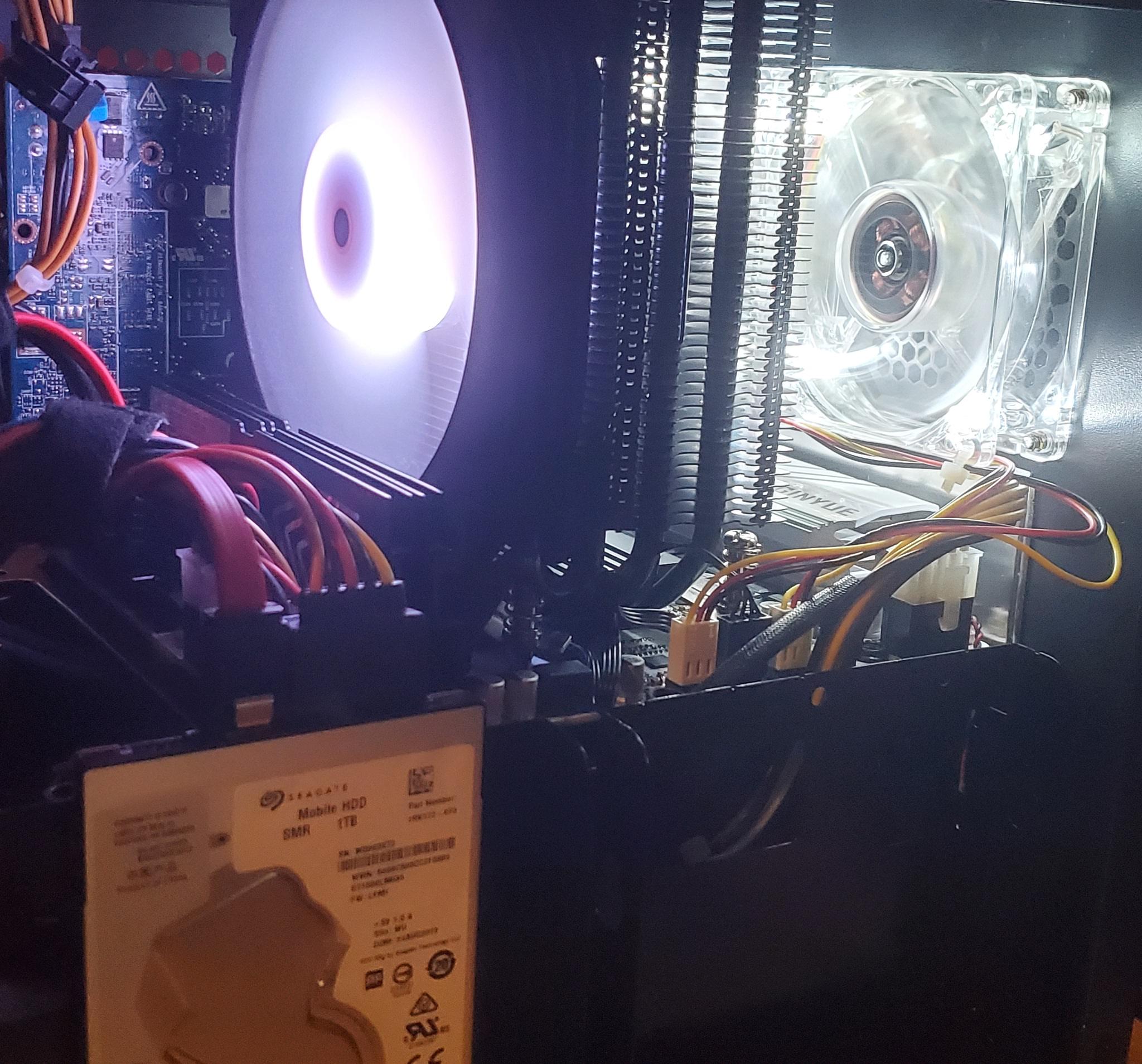 'Little Black Box' |Ryzen 5 1600af|RX 480|16gb|1.2tb Storage|iTX Build|