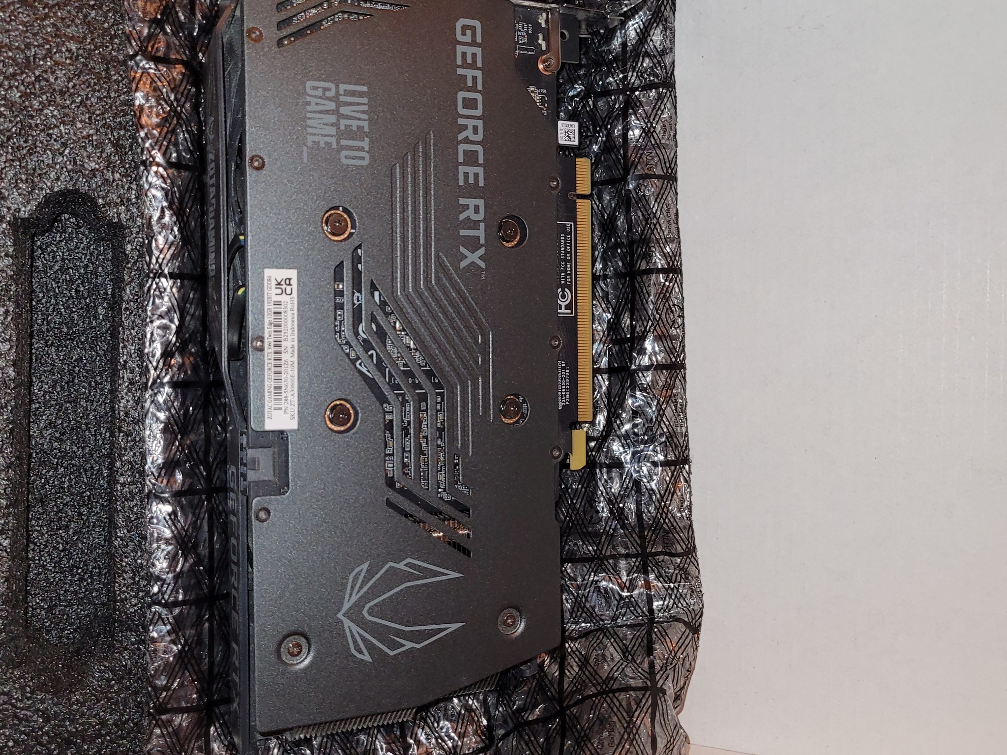 ZOTAC GAMING Twin Edge GeForce RTX 3060 12GB