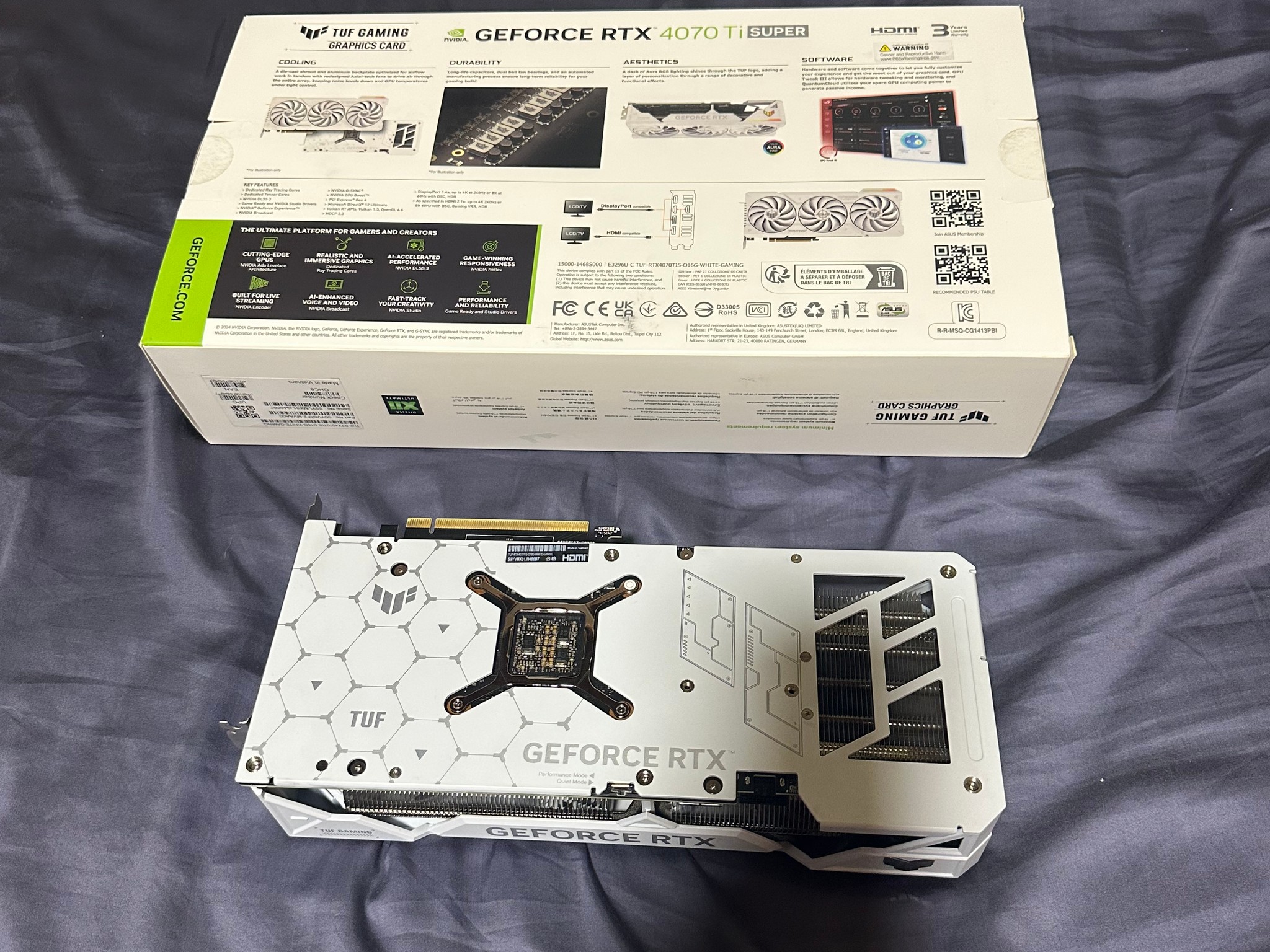 Asus TUF GAMING OC GeForce RTX 4070 Ti SUPER