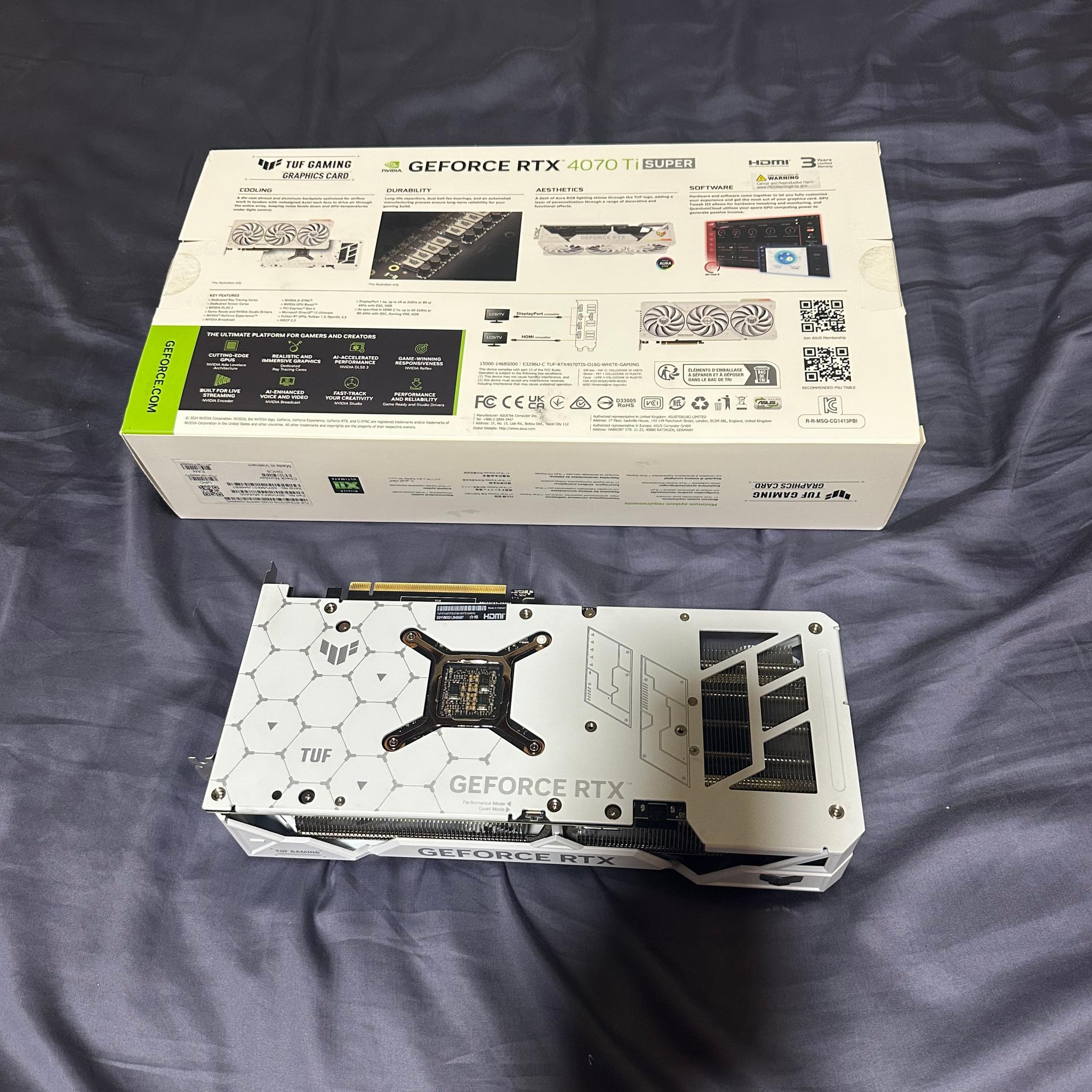 Asus TUF GAMING OC GeForce RTX 4070 Ti SUPER