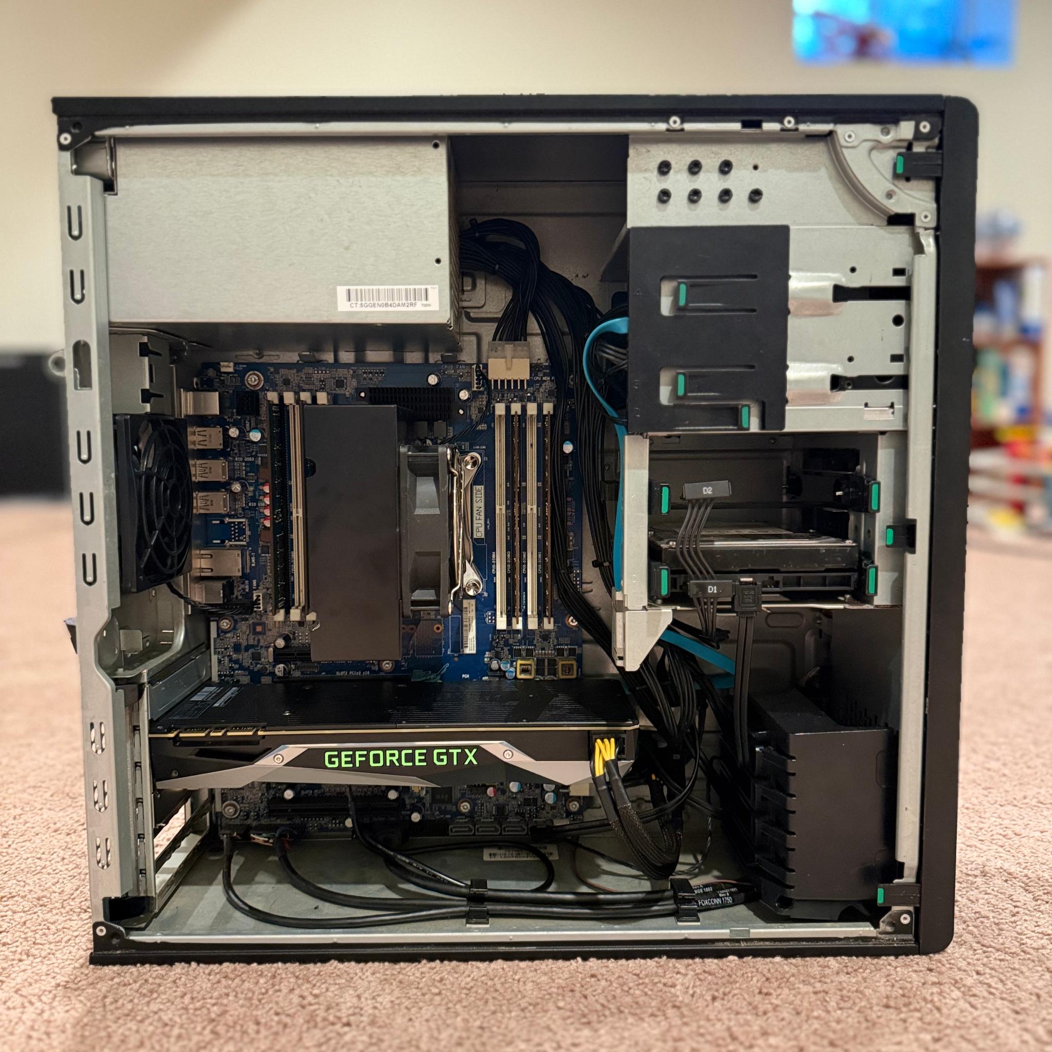 🚀Upgraded HP Z440🚀| 14-Core Xeon CPU, 64 GB DDR4, GTX 1080 8 GB, 2 TB Storage, Windows 11 Pro
