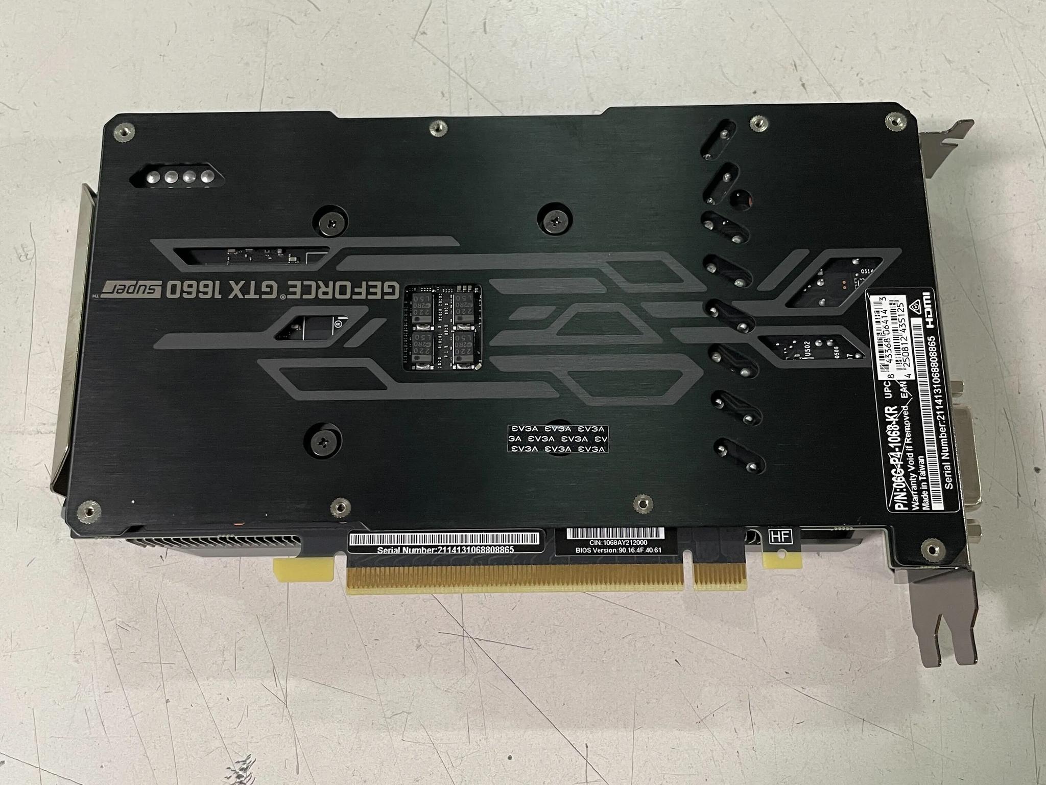 EVGA GTX 1660 SUPER