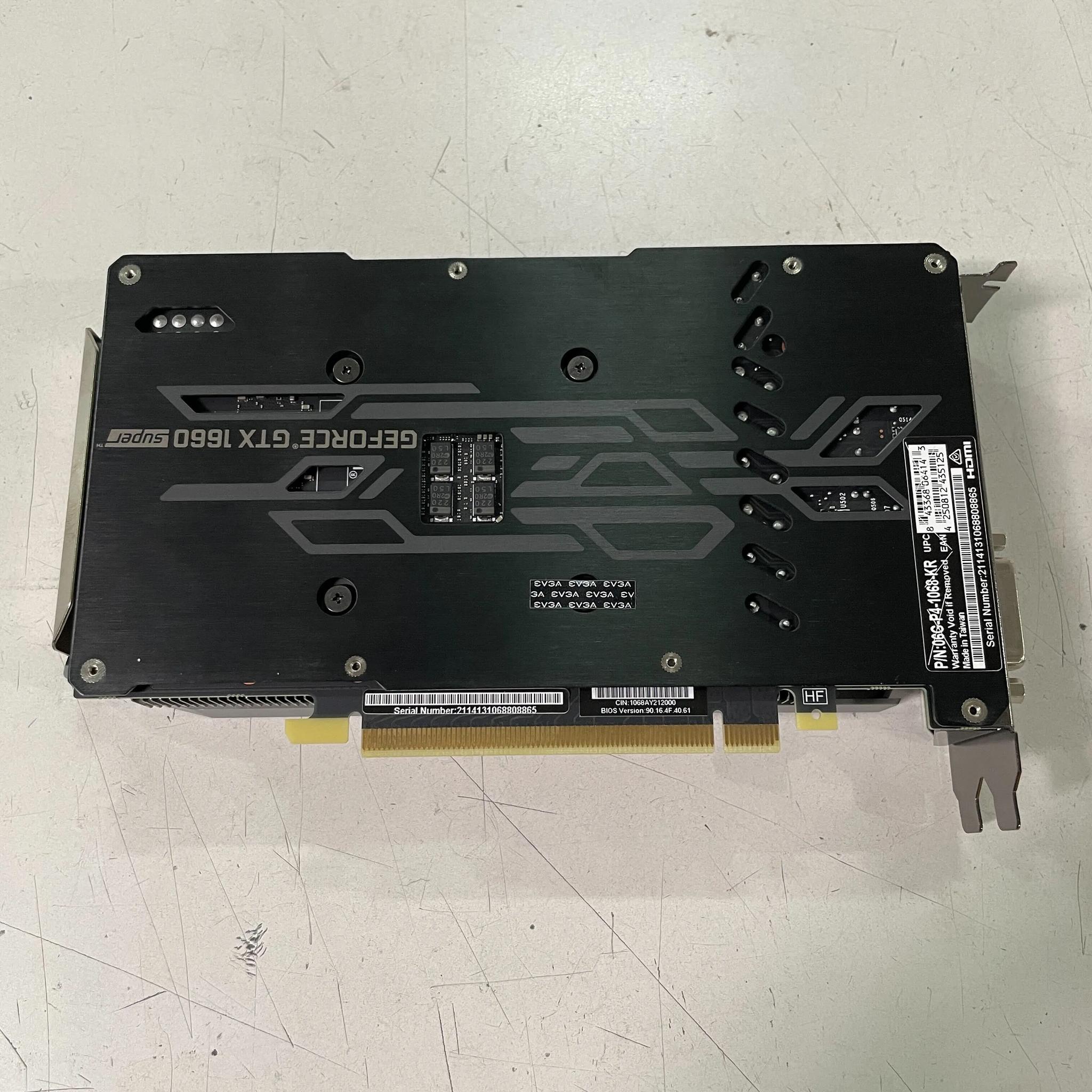 EVGA GTX 1660 SUPER