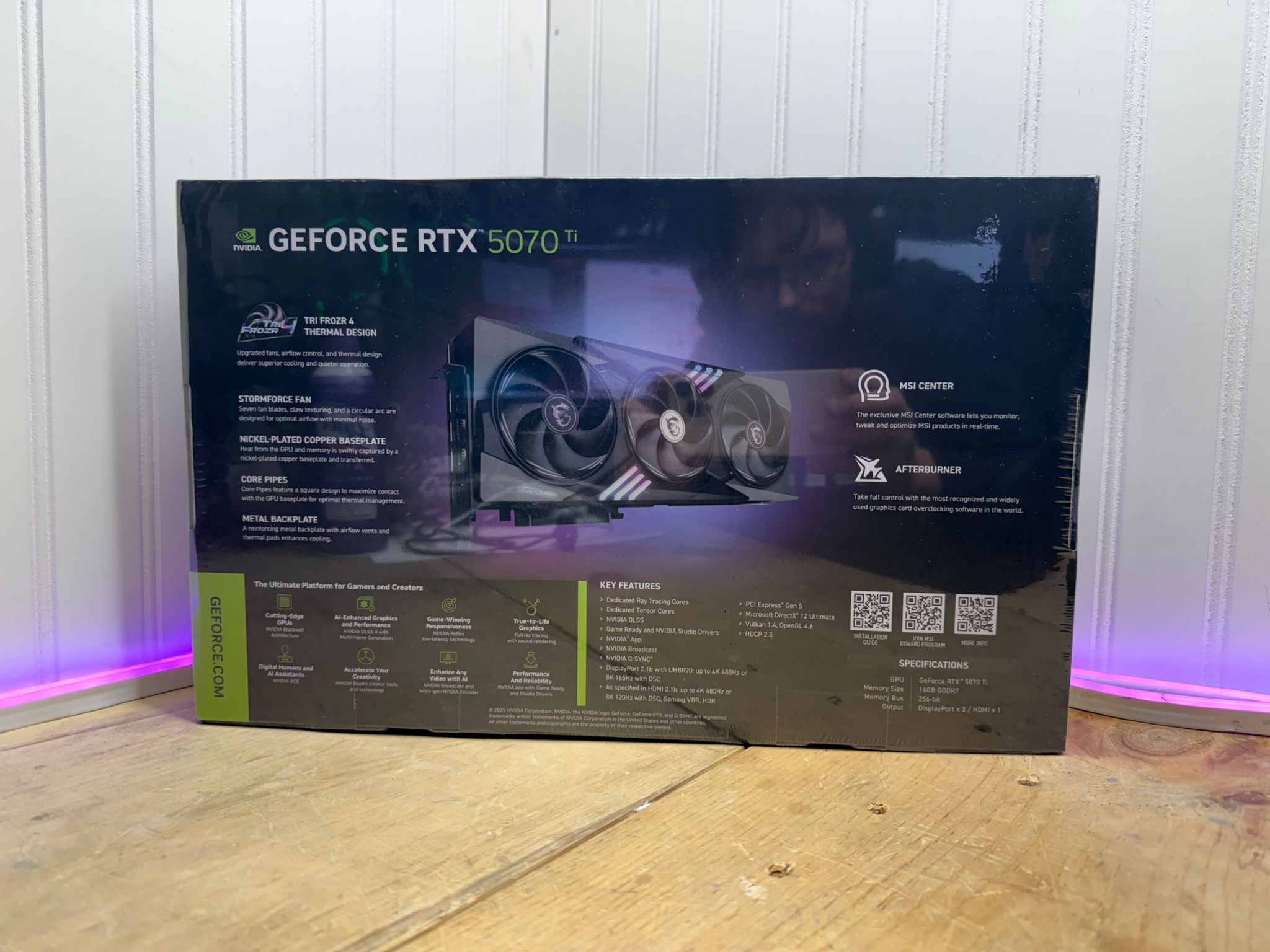 🔥NEW unopened 5070ti bought for a customer's build and went a different way