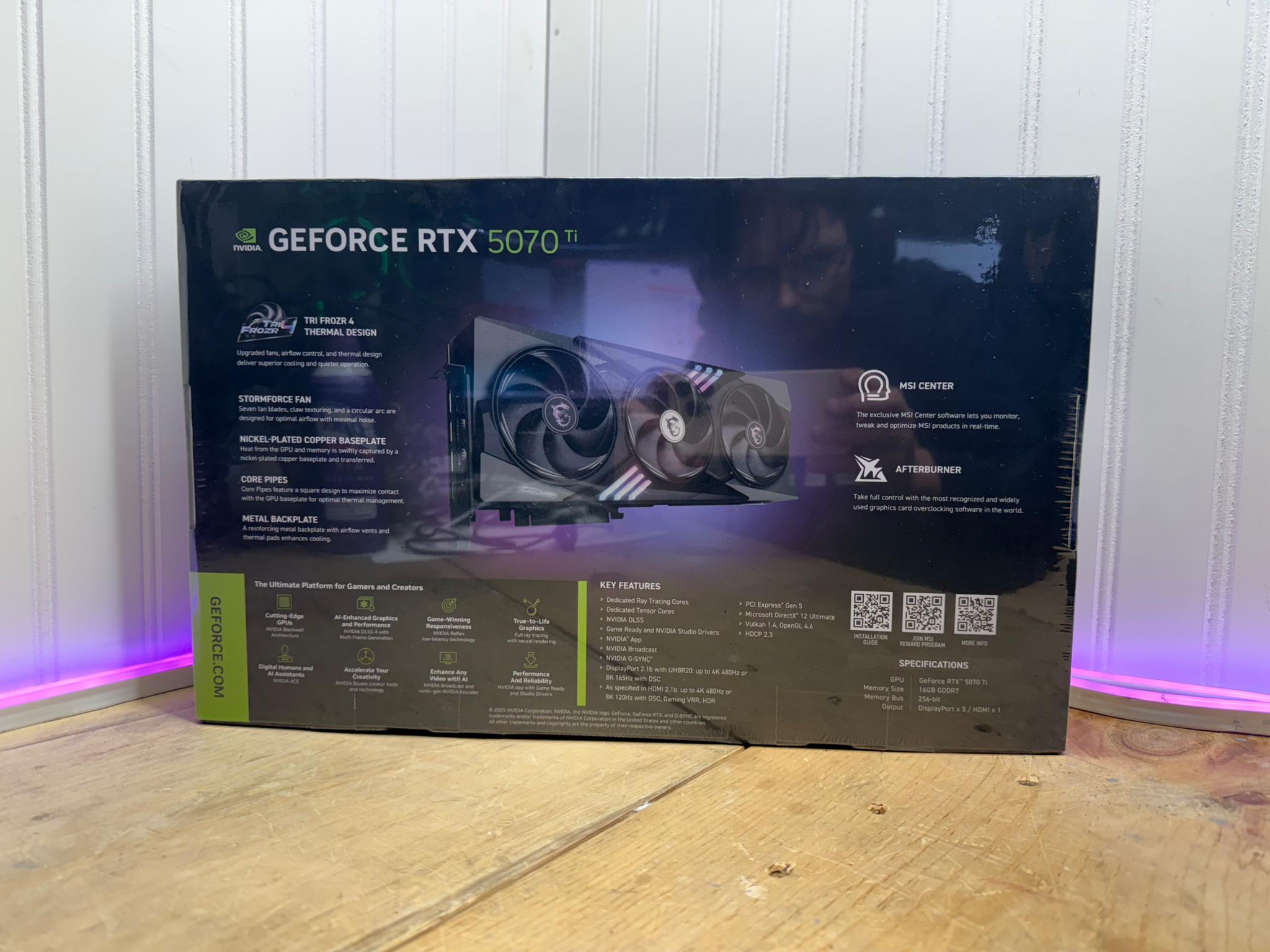 🔥NEW unopened 5070ti bought for a customer's build and went a different way