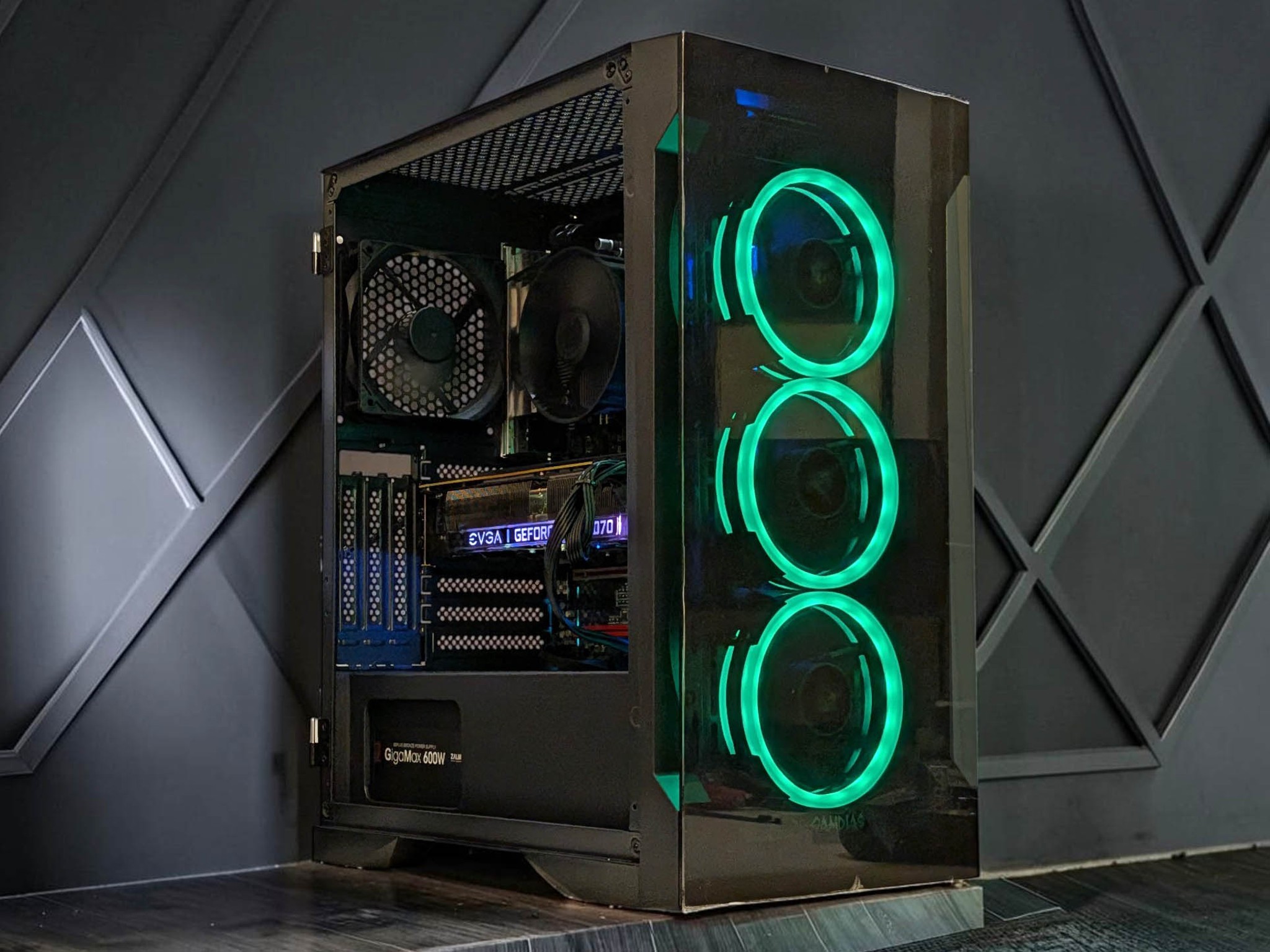 ⚡ RTX Gaming PC! GeForce RTX 2070, Ryzen 3600, 16GB DDR4 RAM, 1TB SSD, WIFI, Win 11 Pro