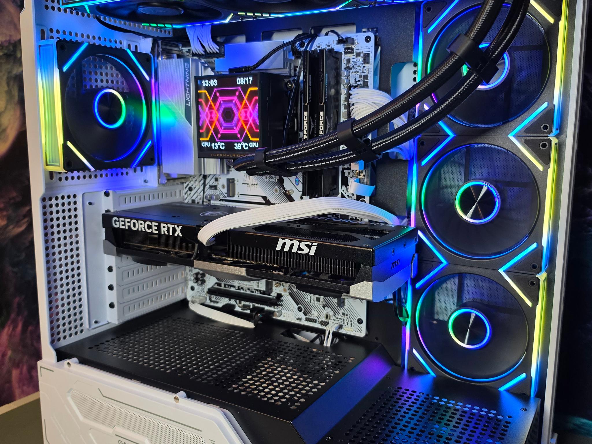 MSI RTX 5070 12gb + Intel Core i7 14700kf PC Build #87